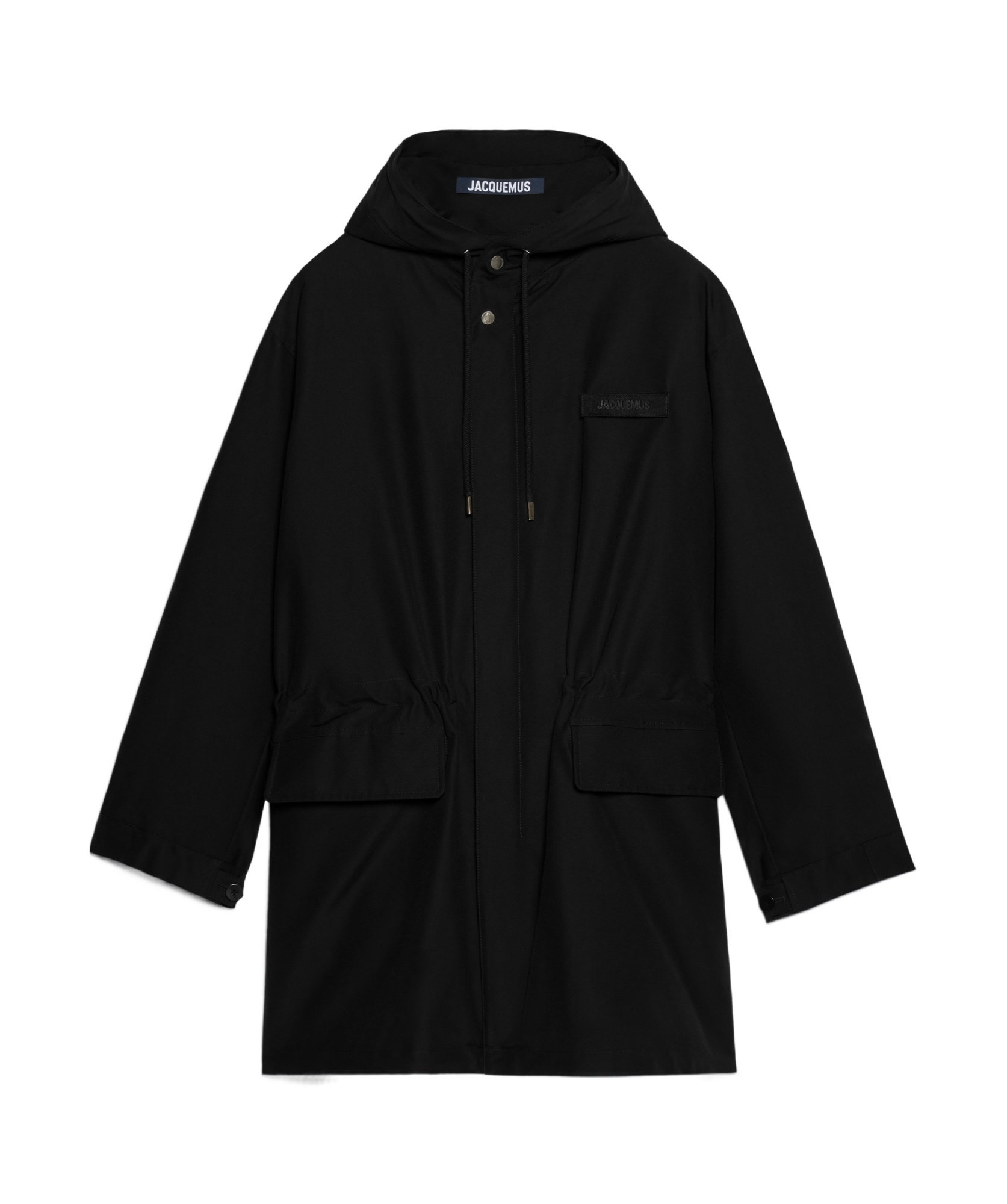 Jacquemus Black Les Classiques 'la Parka Marrone' Jacket In Black