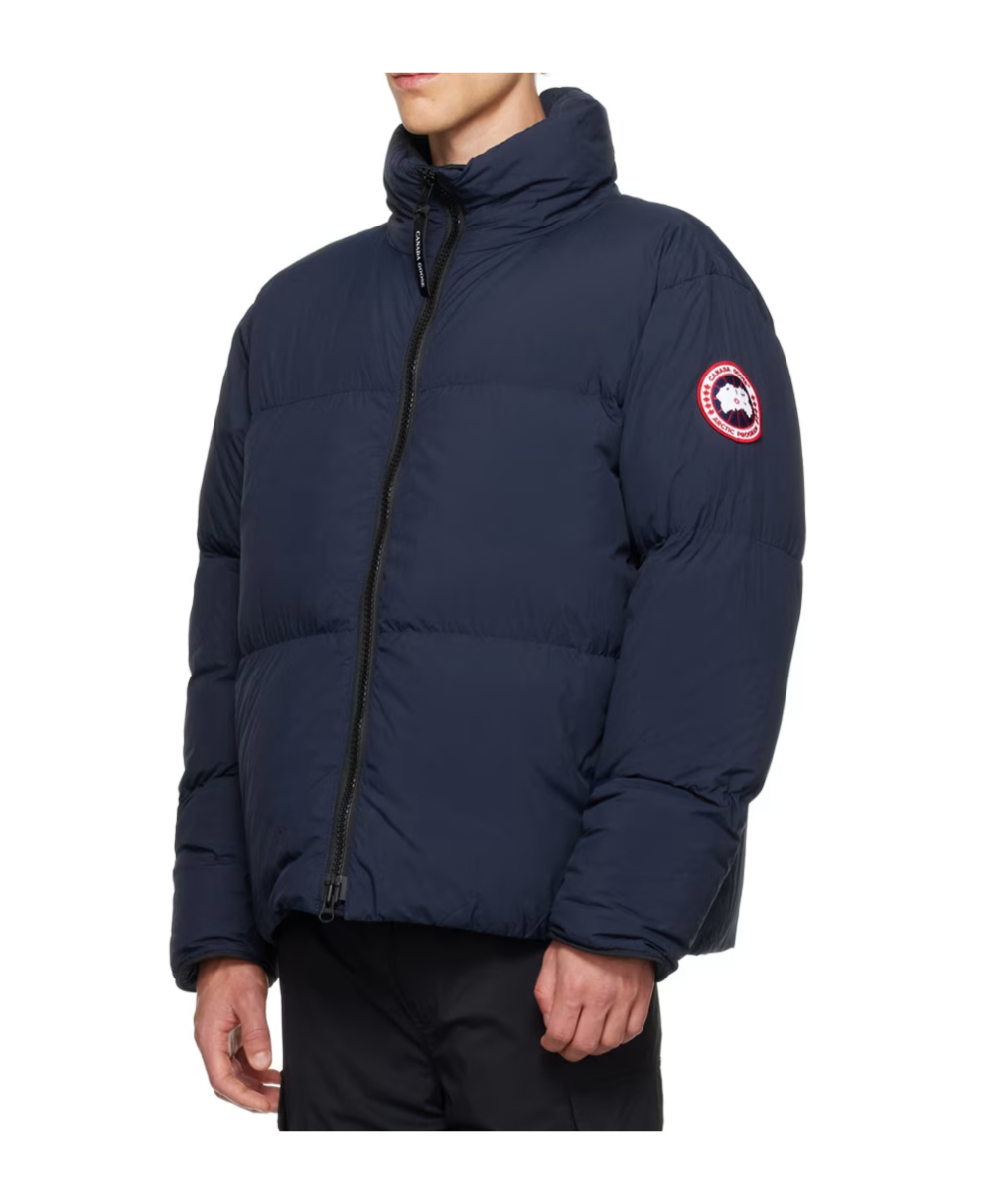Canada Goose Lodge Quilted Ripstop Down Jacket In Black