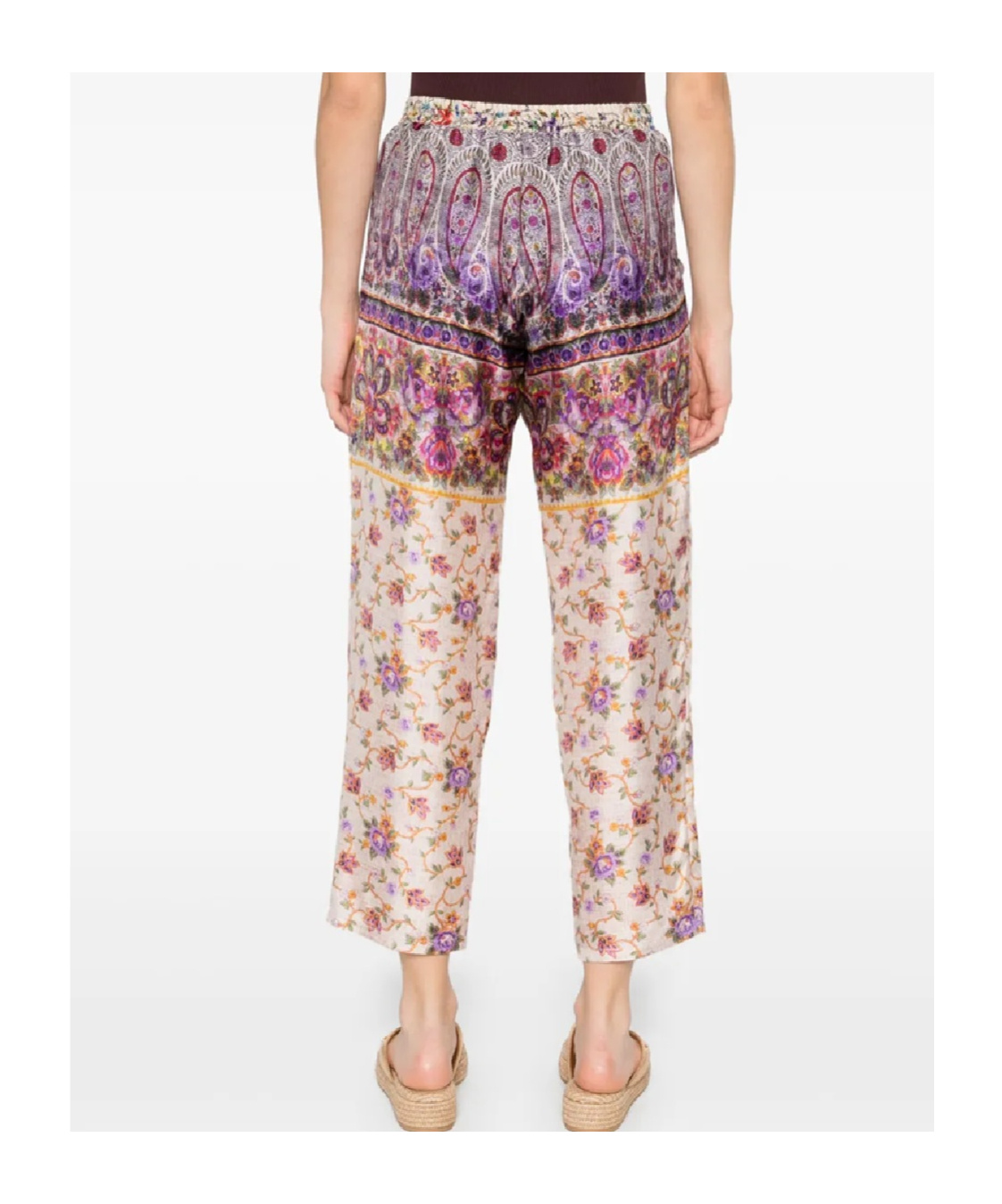 Pierre-louis Mascia Relaxed-fit Floral And Paisley Print Trousers In Pink