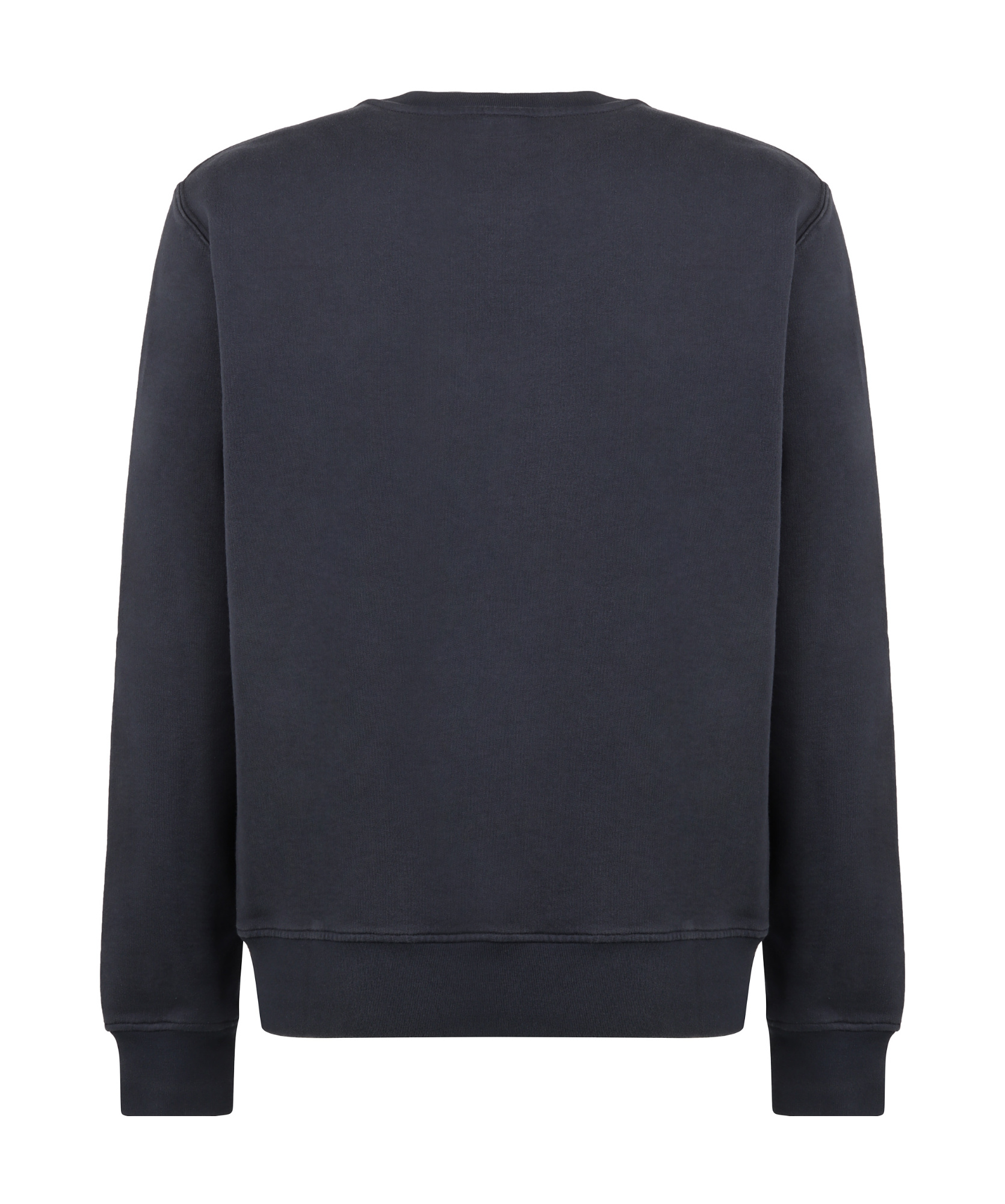Shop Aspesi Crew Neck Pullover Sweater In Black