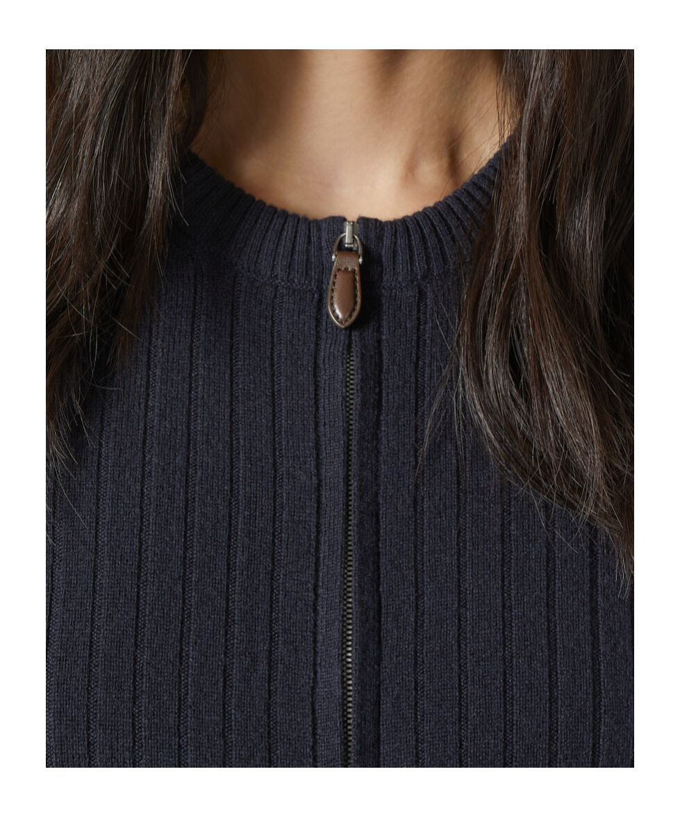 Loro Piana Knitted Jumper In Black