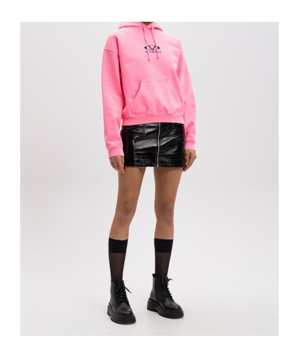 Vetements Long-sleeved Sweater In Pink