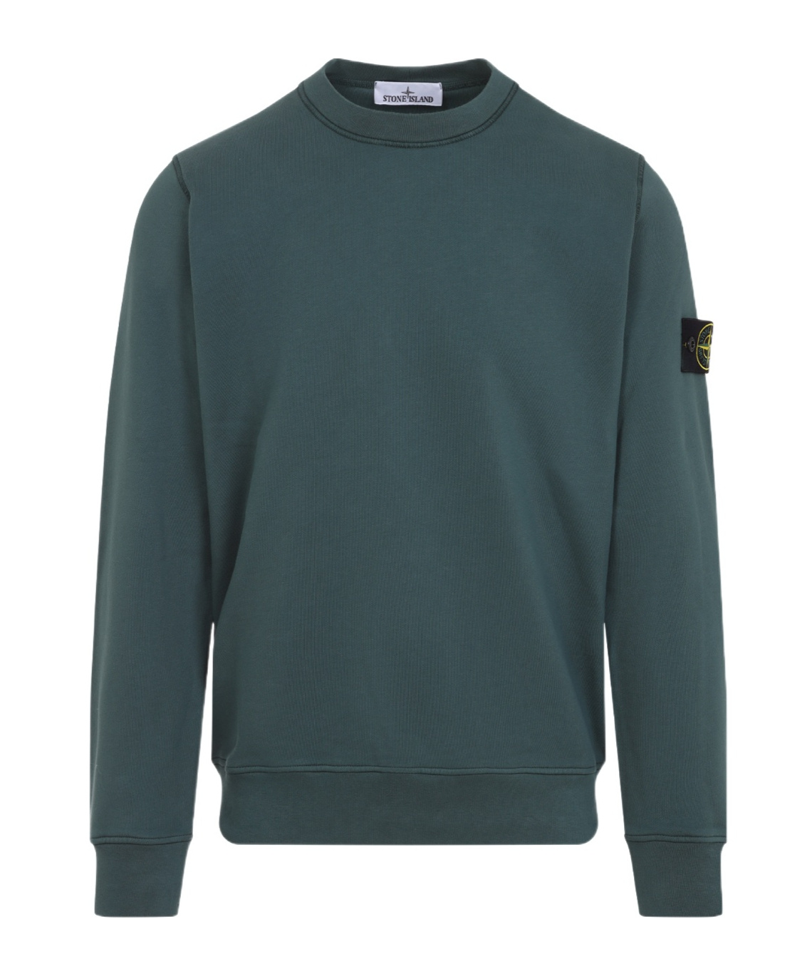 STONE ISLAND STONE ISLAND COMPASS PATCH CREWNECK SWEATSHIRT