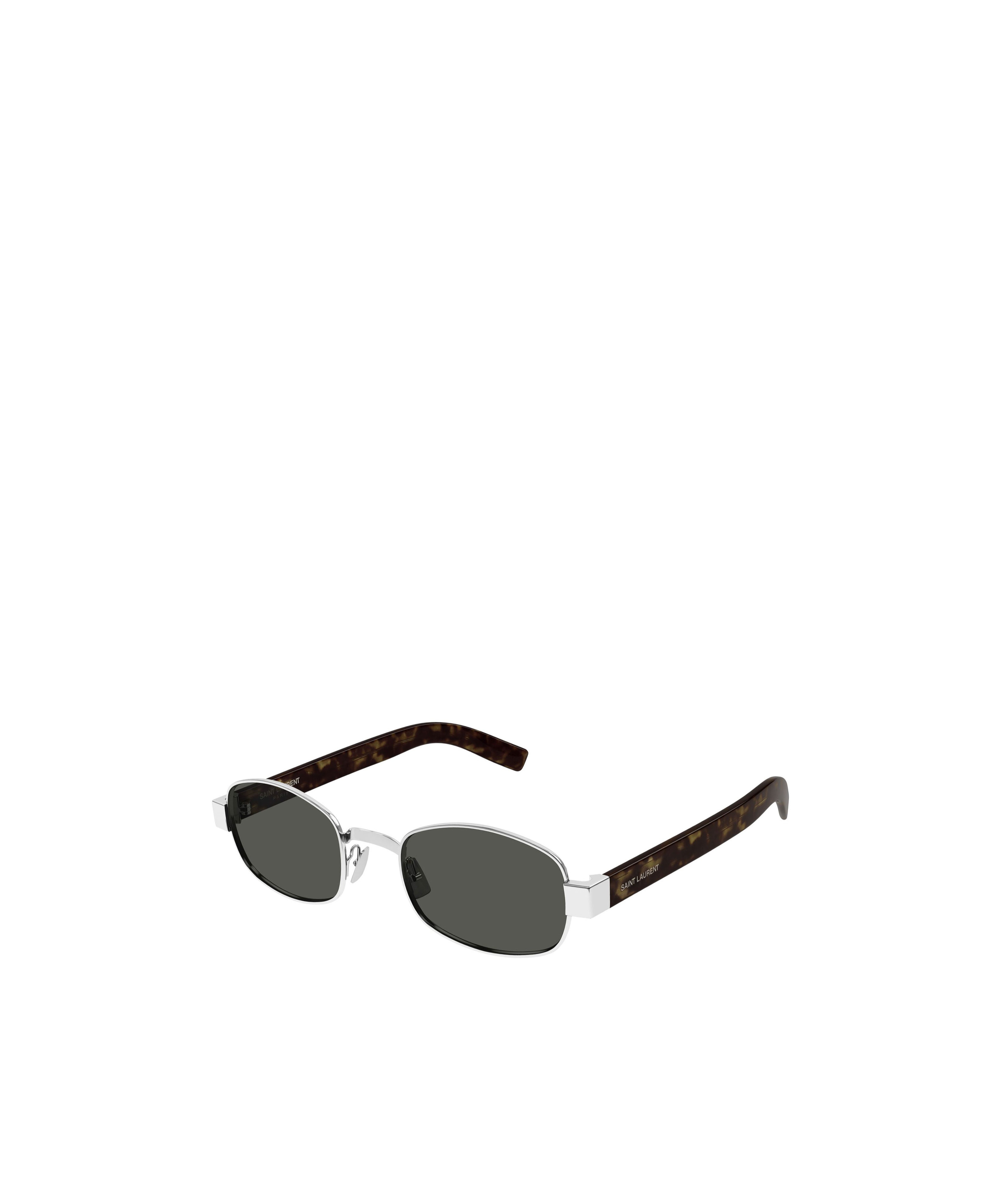 Saint Laurent Oval Sunglasses In Black