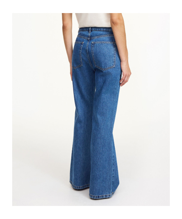 By Malene Birger Houston Organic Cotton Jeans In Blue