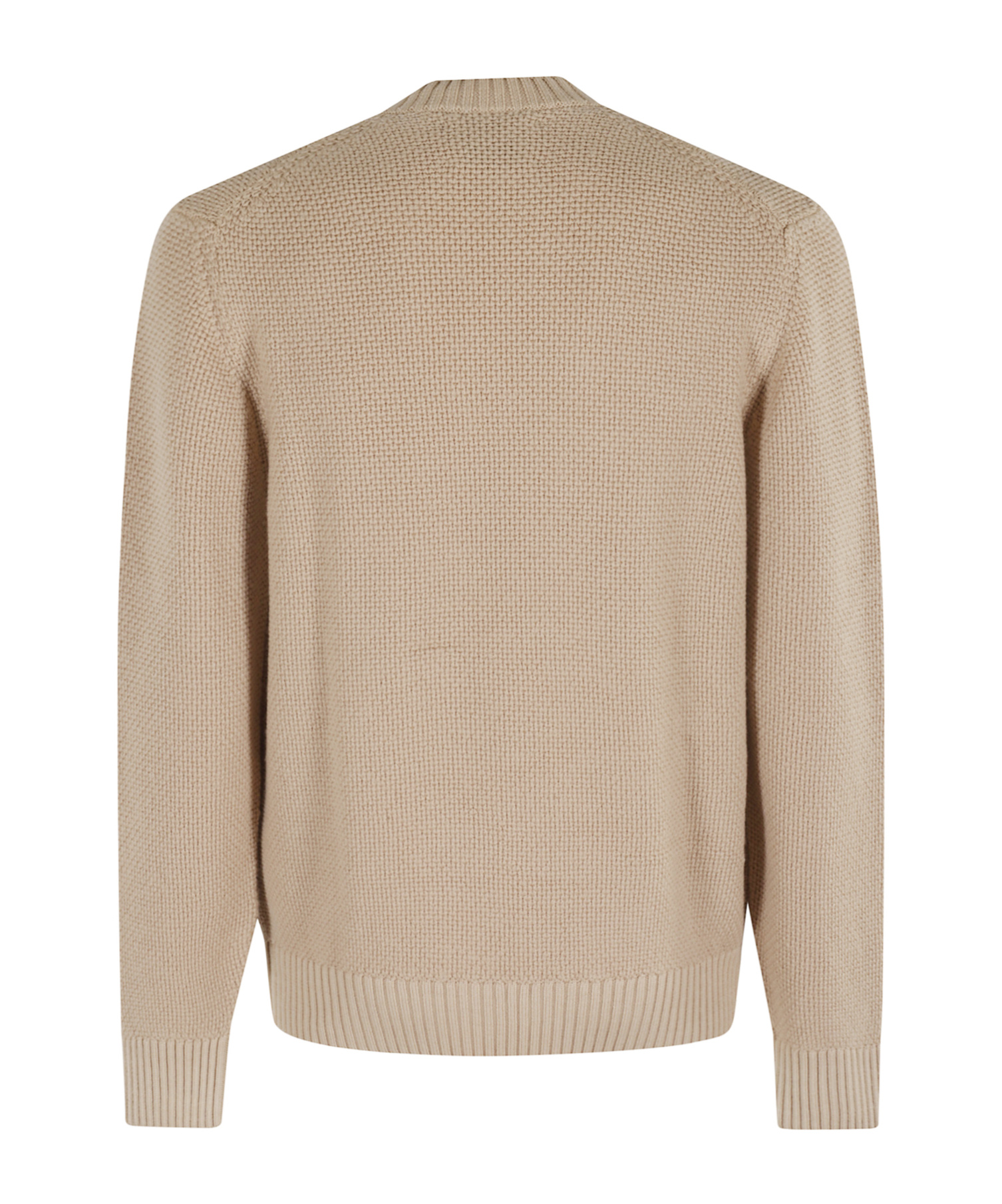 Circolo 1901 Soft Sand Textured Knit Sweater In Neutral