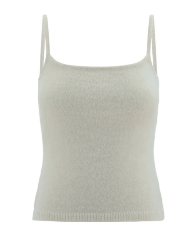 Magda Butrym Sleeveless Knitted Sling In Gray