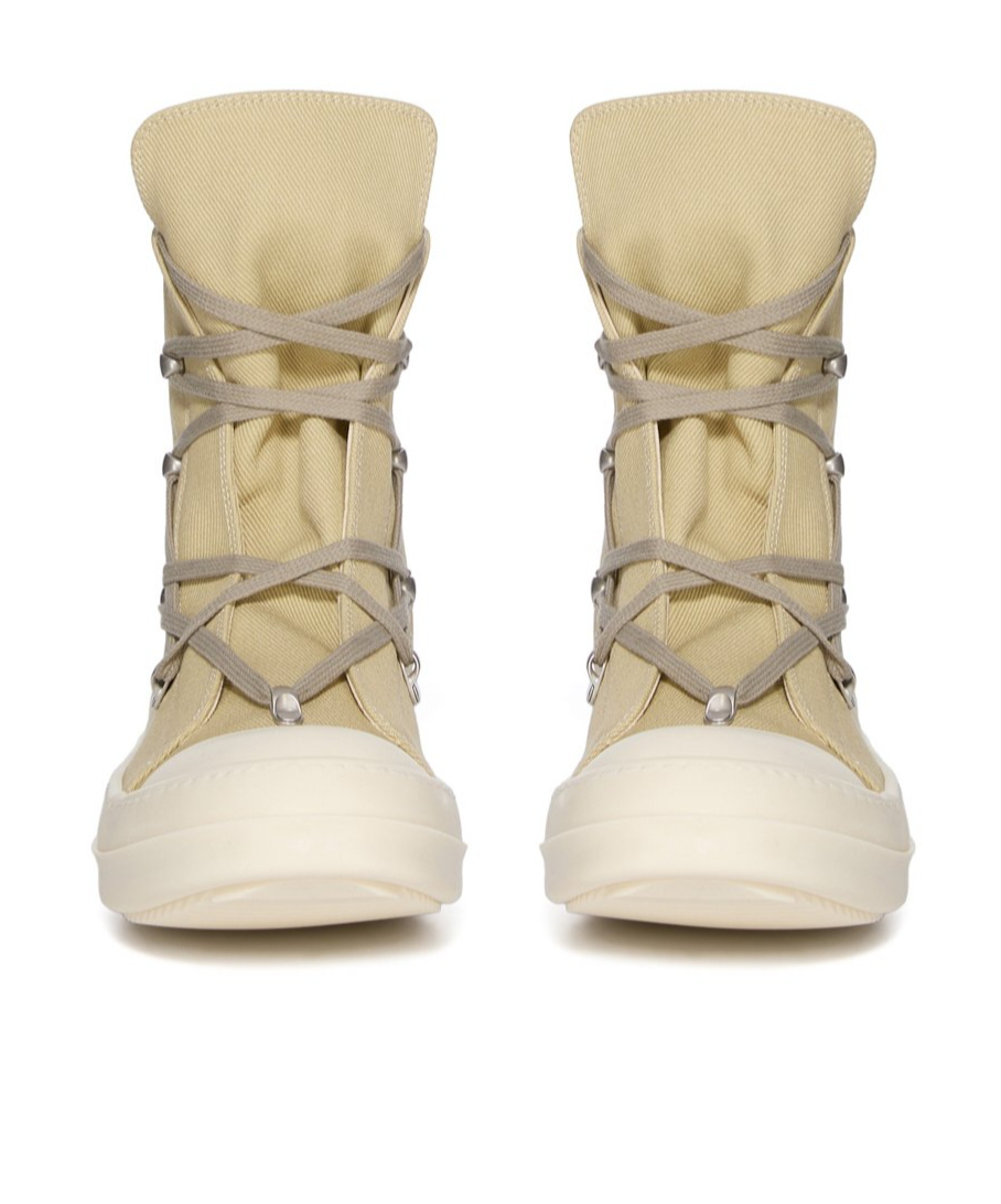 Rick Owens Drkshdw Hexa High-top Casual Shoes In Nude