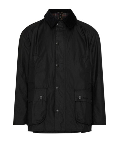 Shop Barbour Long-sleeved Casual Jacket In Black