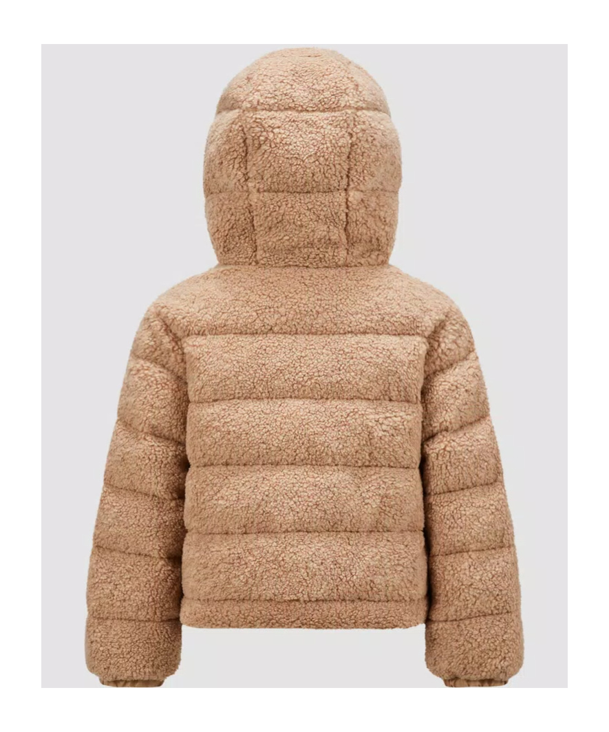 MONCLER MONCLER ENFANT AUDRIEU TEDDY EFFECT DOWN JACKET