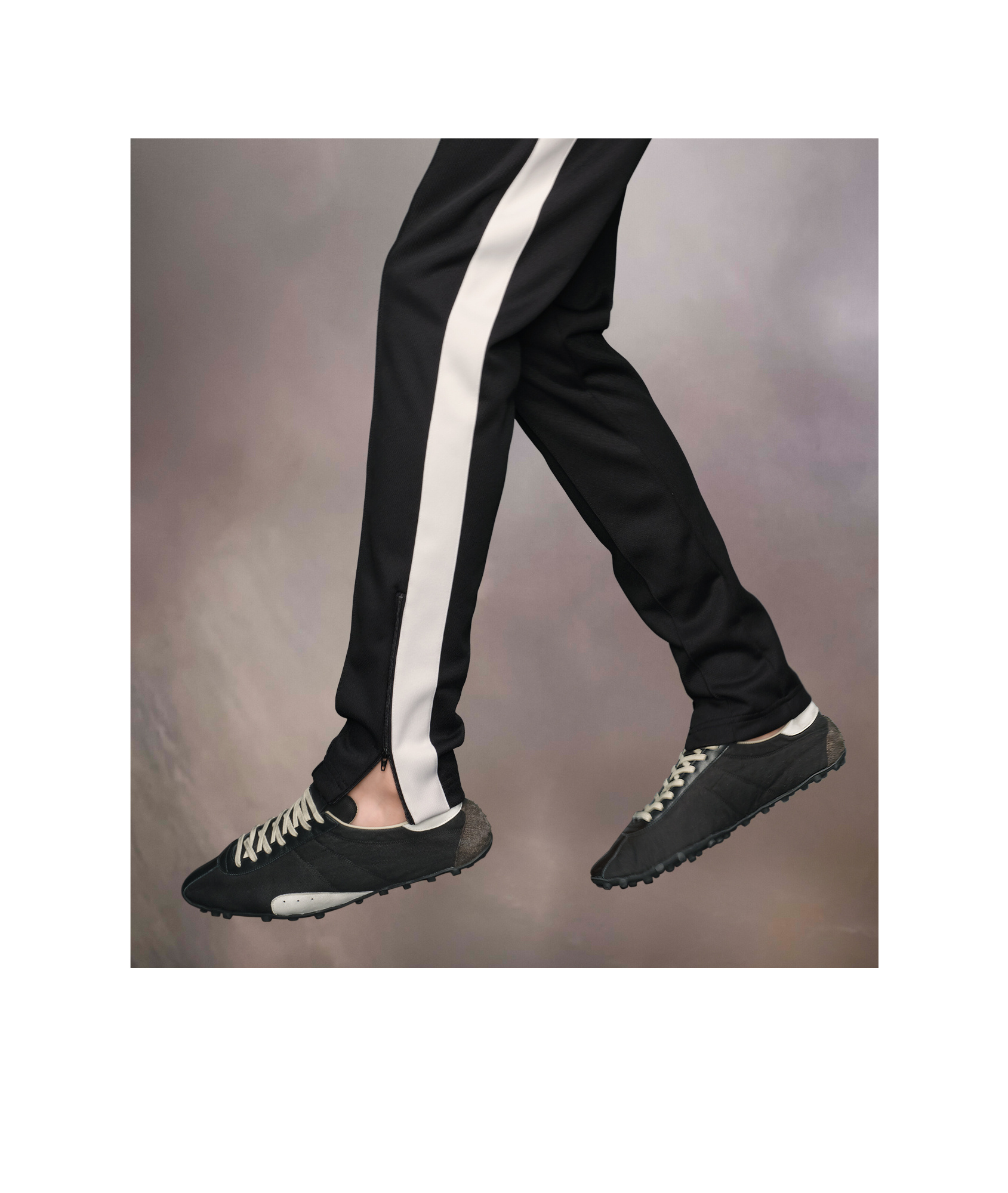 Maison Margiela Sprinters Sneakers In Black