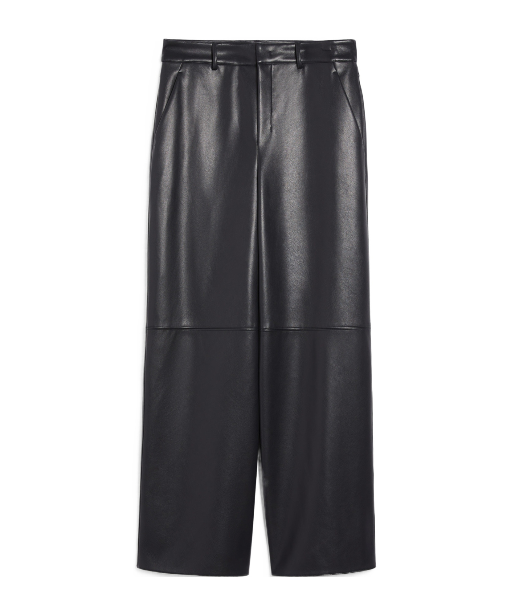Max Mara Belt-loop Casual Pants In Black