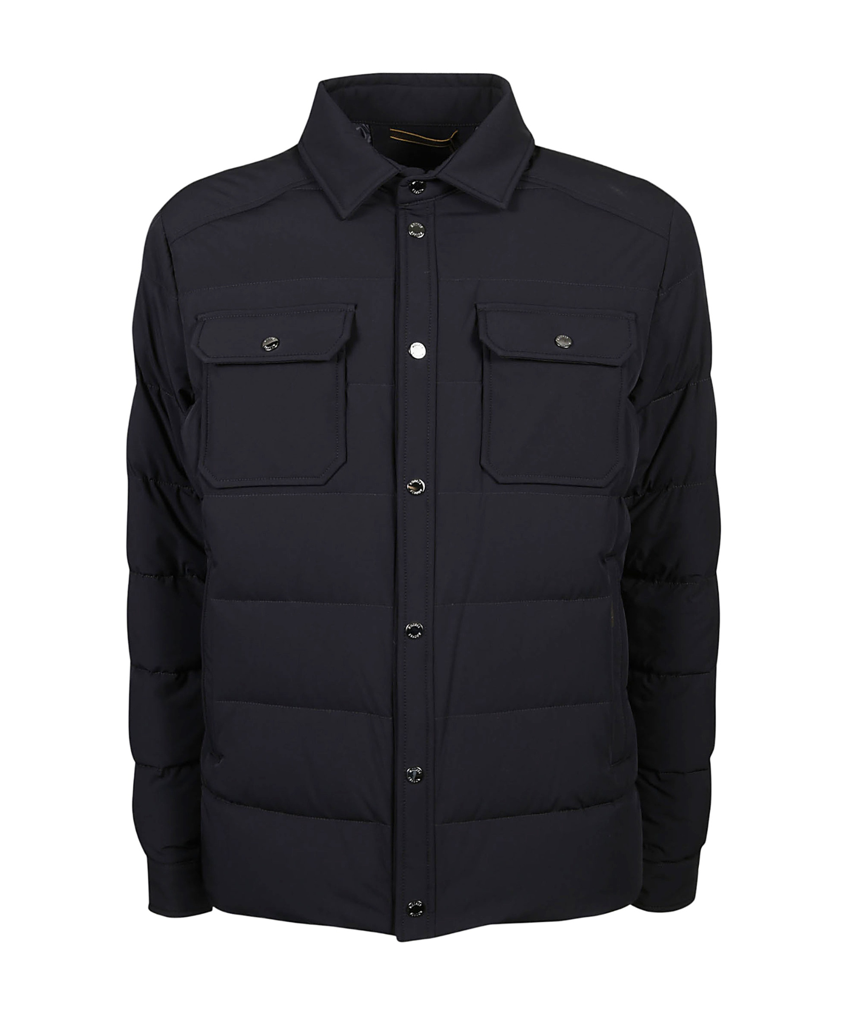 Moorer Long-sleeved Cotton Clothes In Black