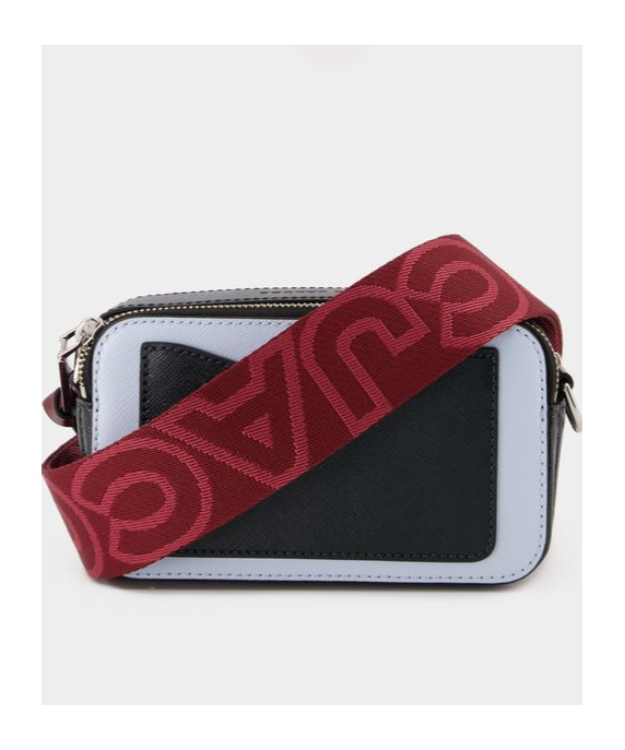 Marc Jacobs The Snapshot Crossbody In Gray