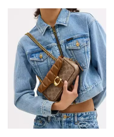 Coach Tabby Shoulder Bag In Brown