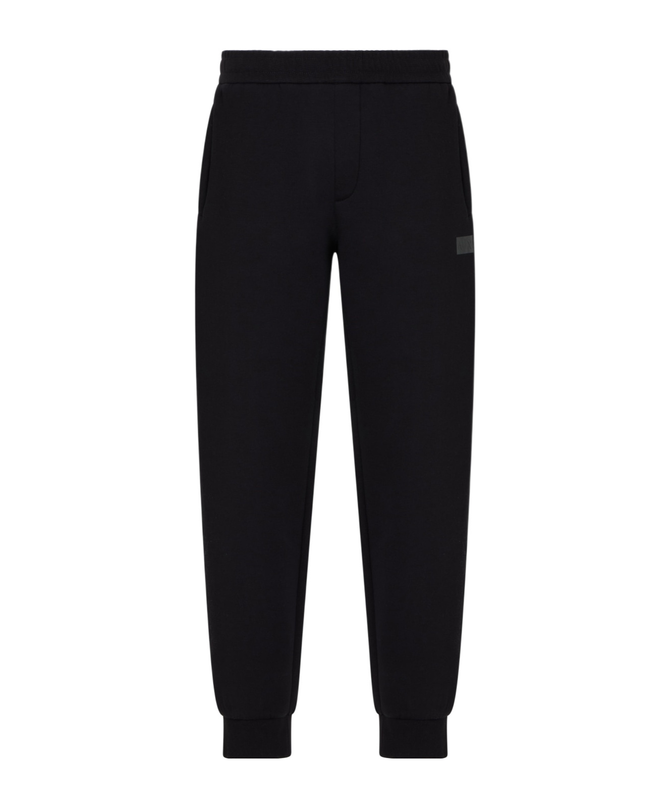 Armani Exchange Logo-detail Track Pants In Black