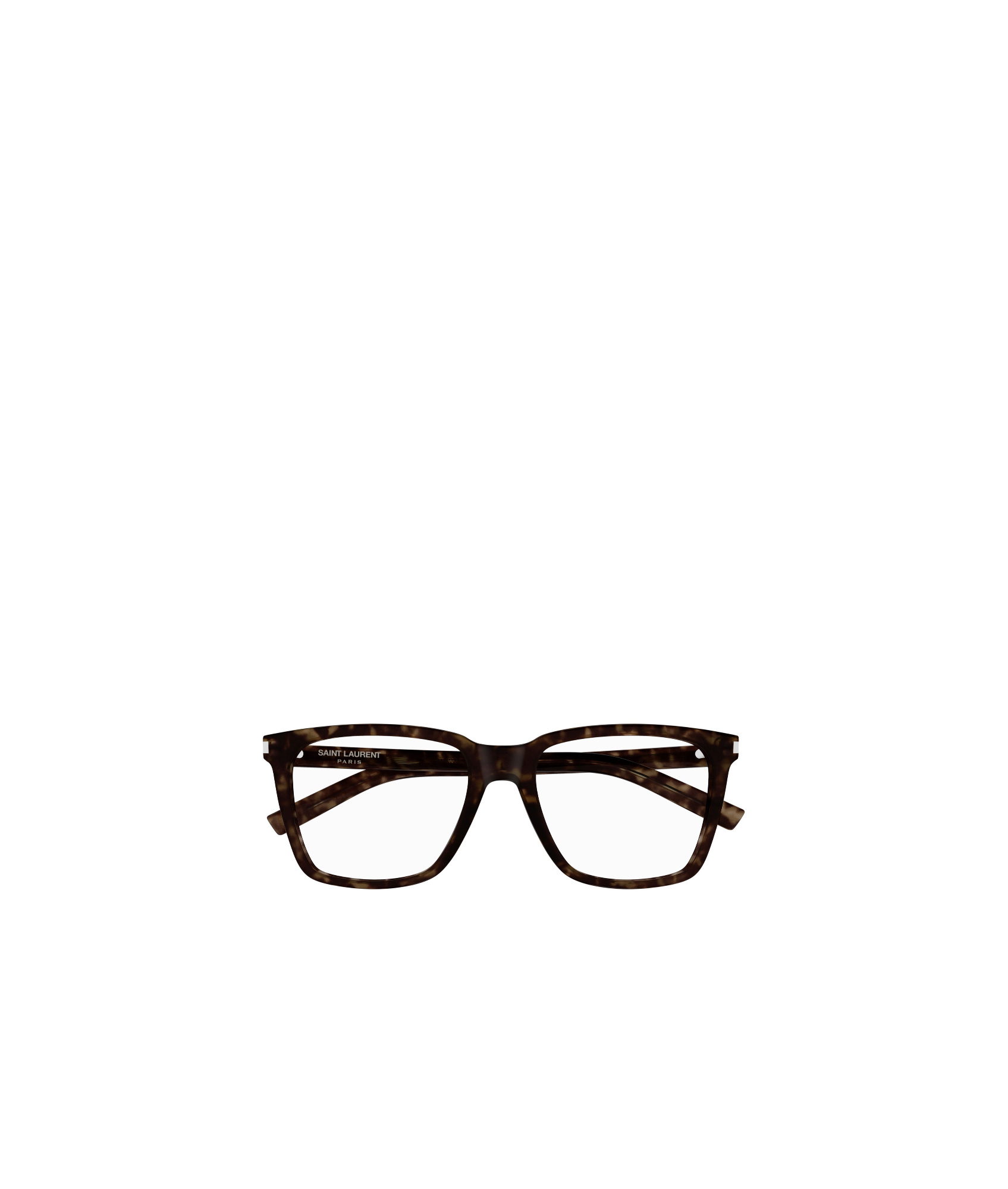 Saint Laurent Logo Flat Mirror In Black