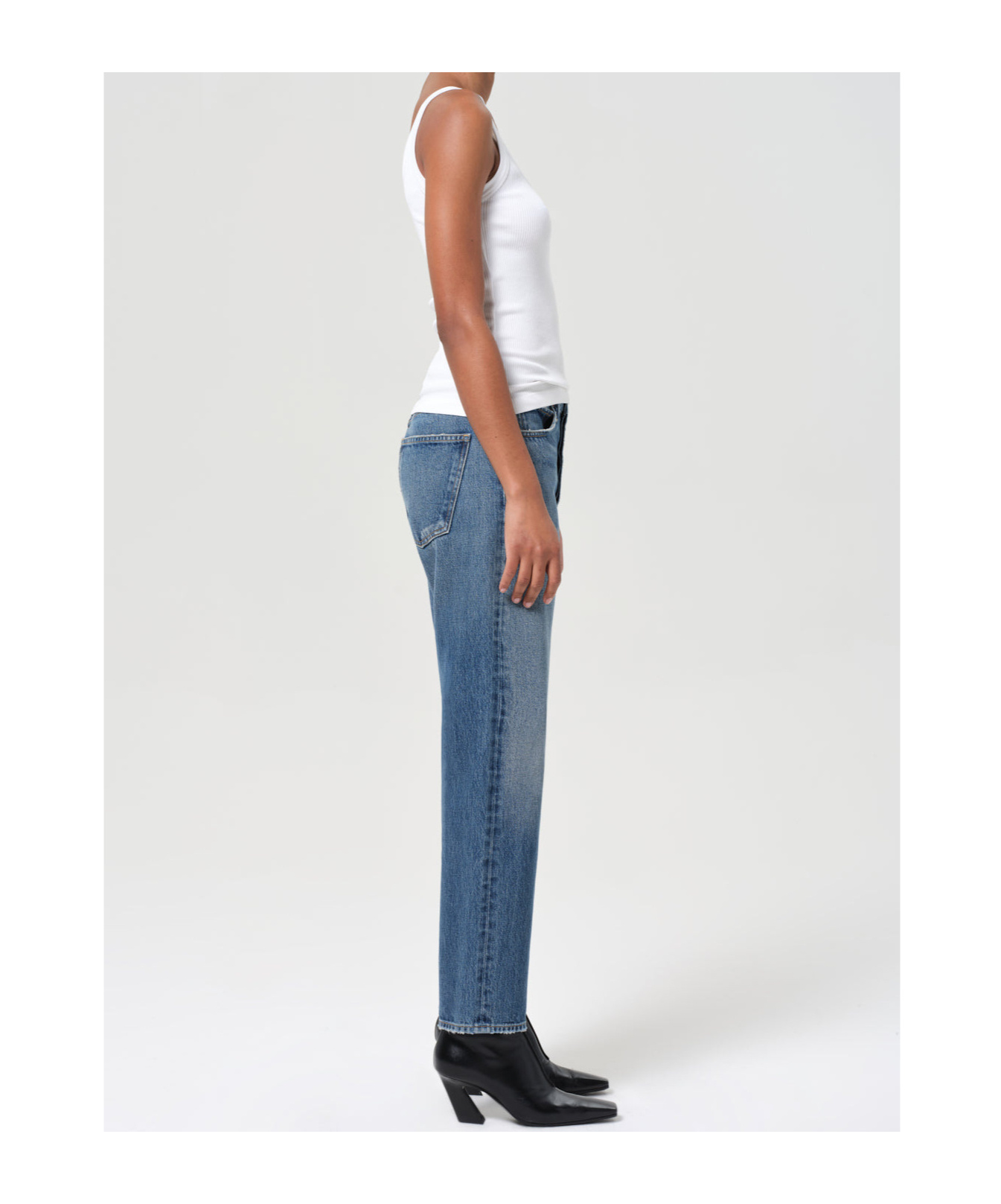 Agolde Straight-leg Jeans In Blue
