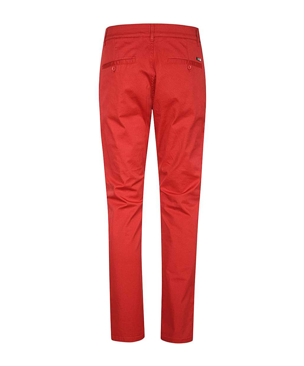 Armani Exchange Belt Loop Casual Pants In Red