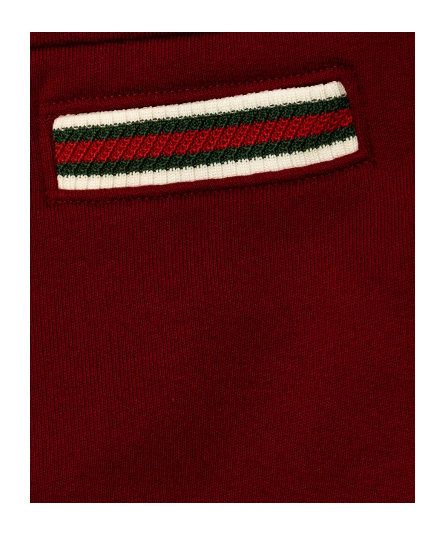 Gucci Back Waist Elastic Skirt In Red