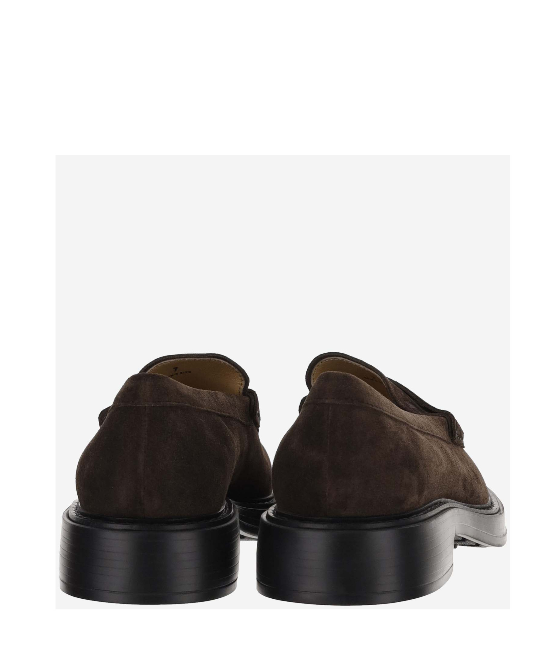 Tod's Round-toe Slip-on Loafers In Brown
