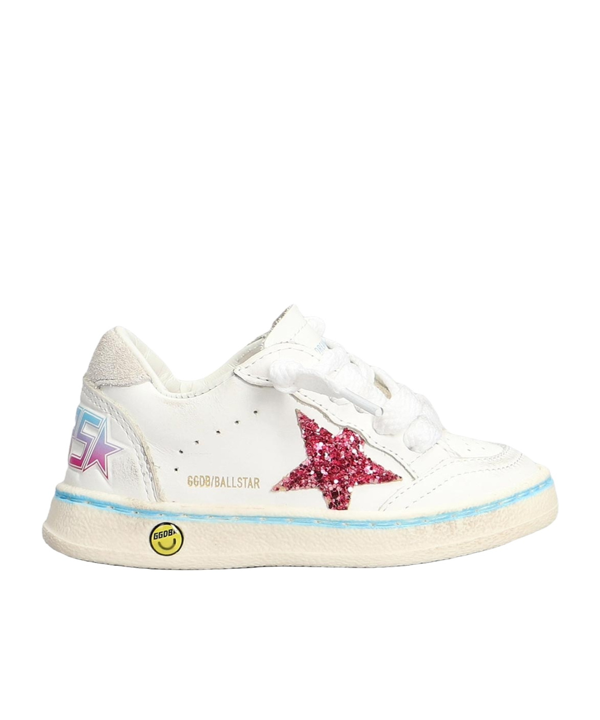 Golden Goose Laced Sneakers In White