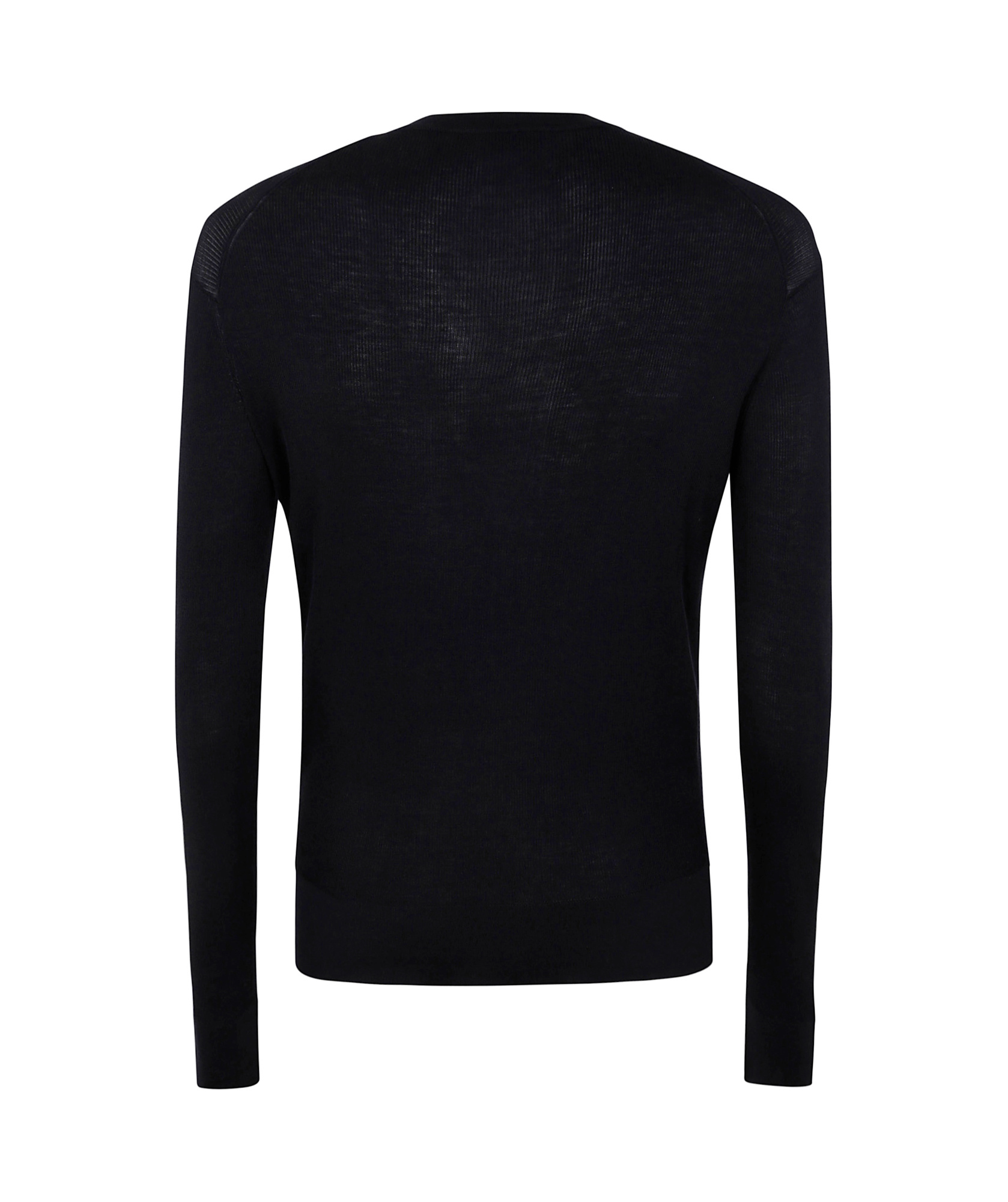 Tom Ford Short-button Fastening T-shirt In Black