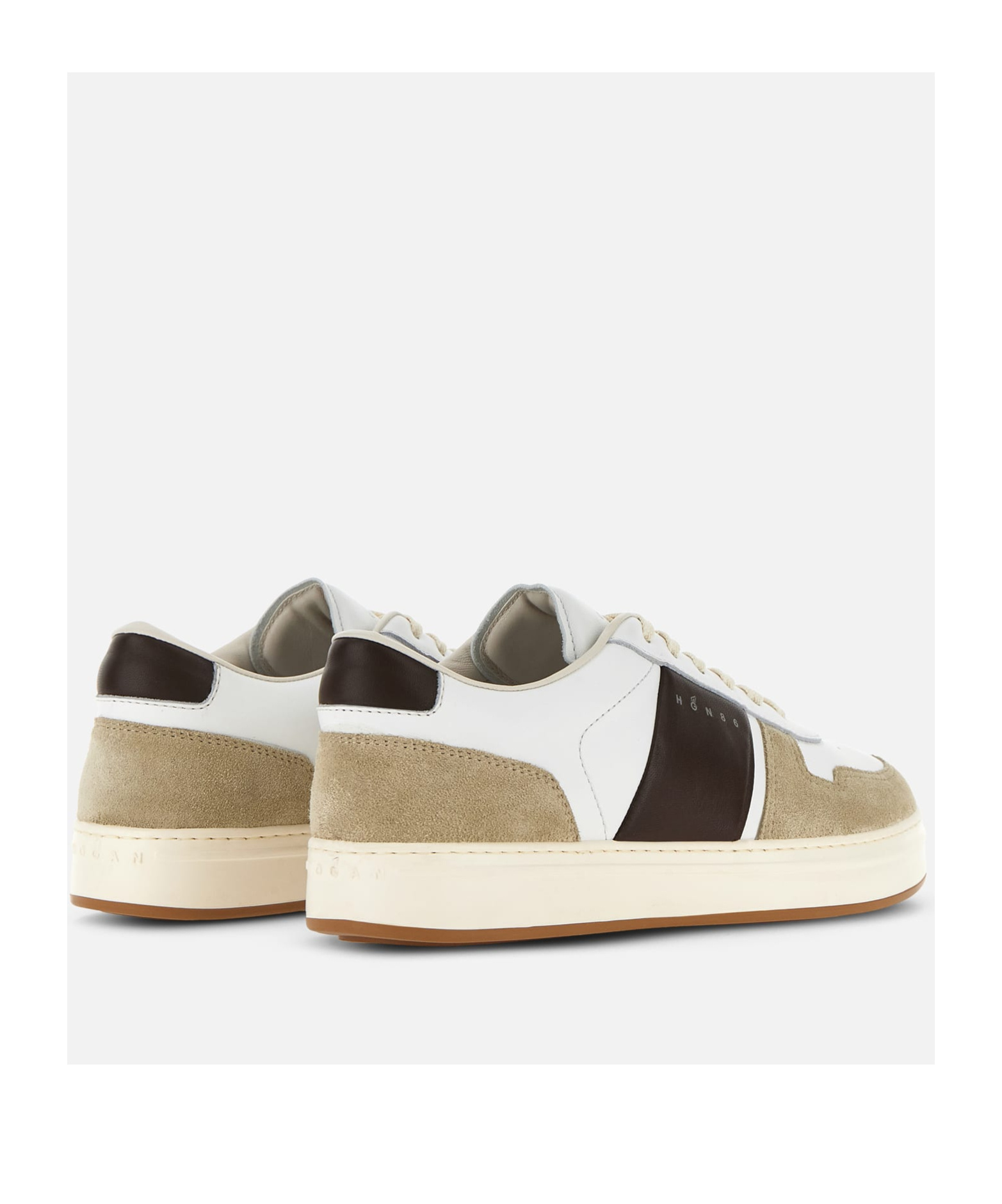 Hogan Men's H668 Sneakers In Brown