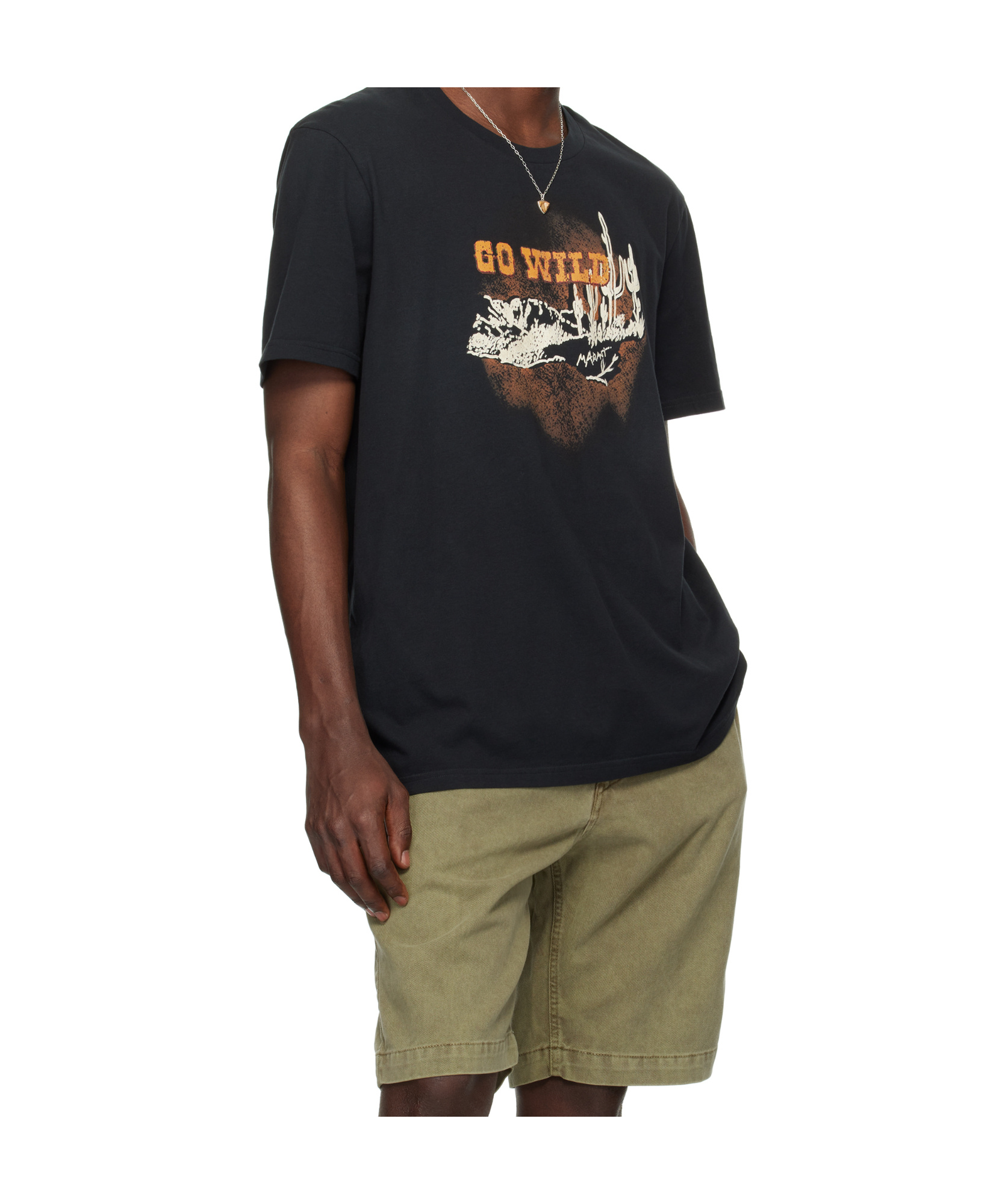 Isabel Marant Black Honore T-shirt In Black