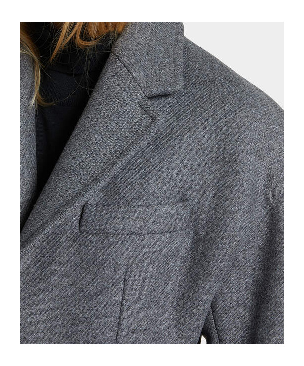 Dsquared2 Relaxed Double Jacket Clothing In Gray