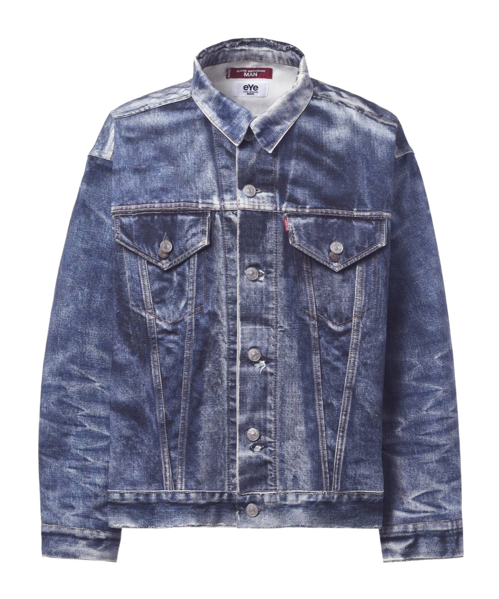 Junya Watanabe X Levi's Button-down Denim Jacket In Blue