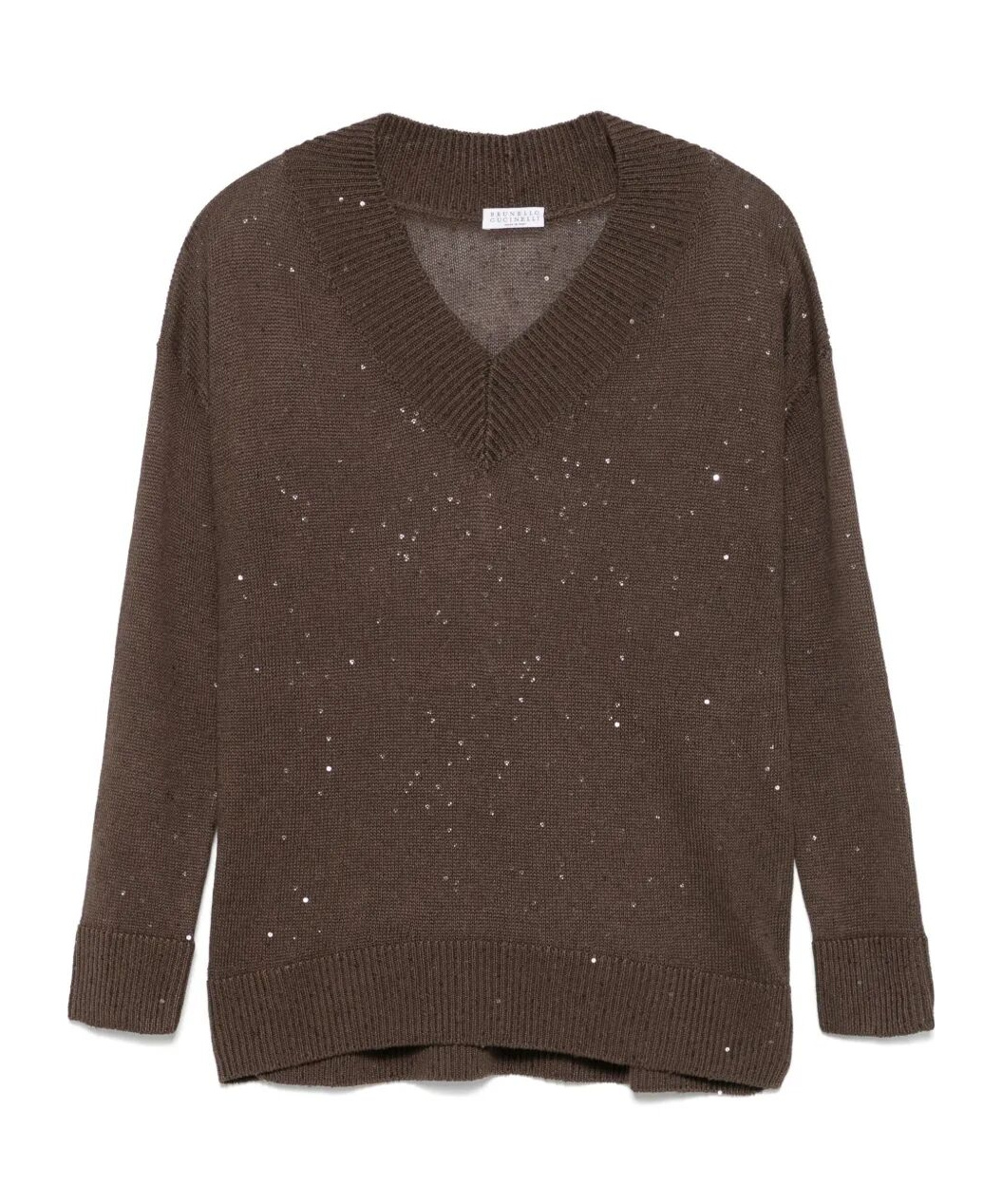 Brunello Cucinelli Sequin-embellished Sweater