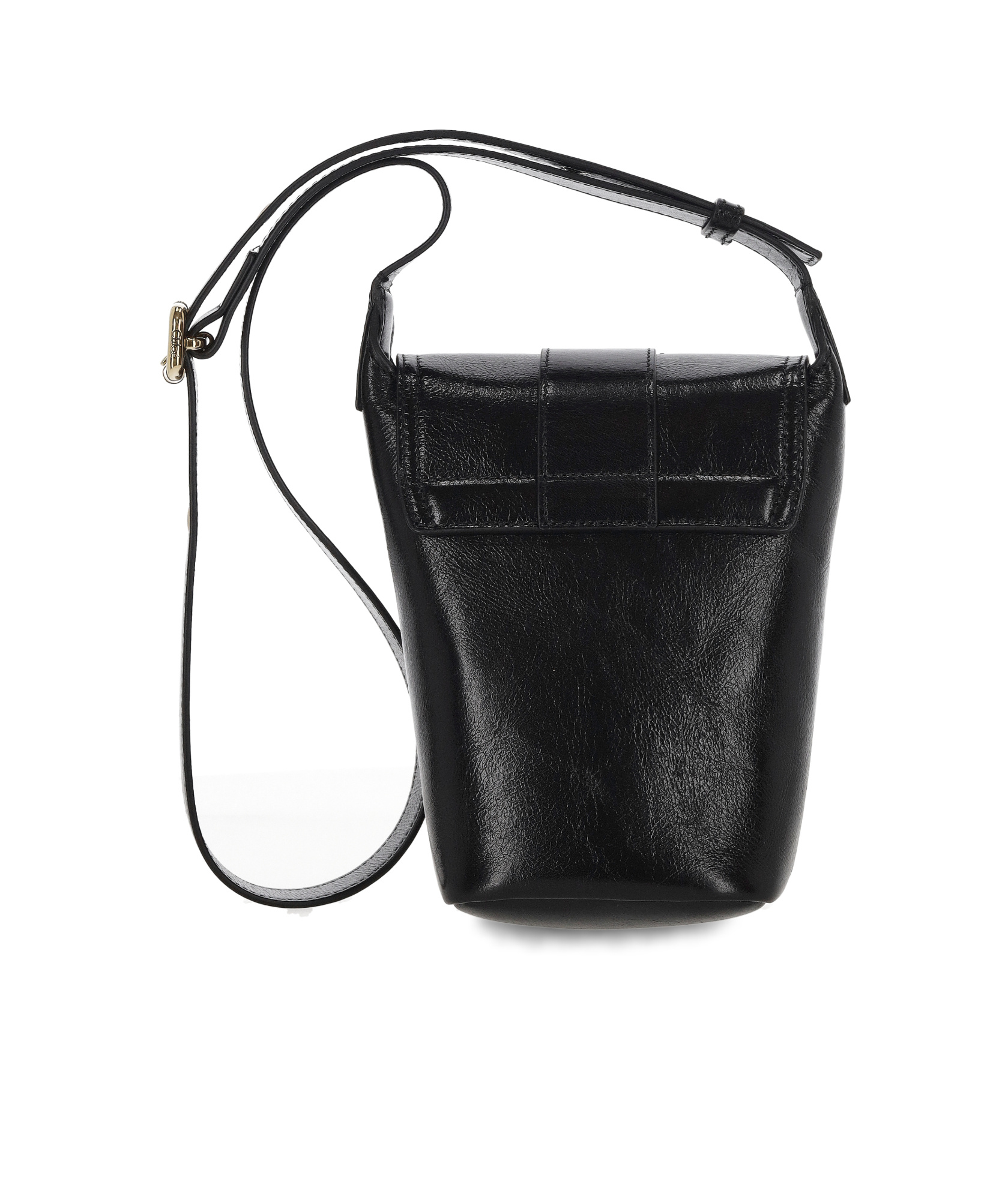 Shop Chloé Camera Crossbody Bag In Black