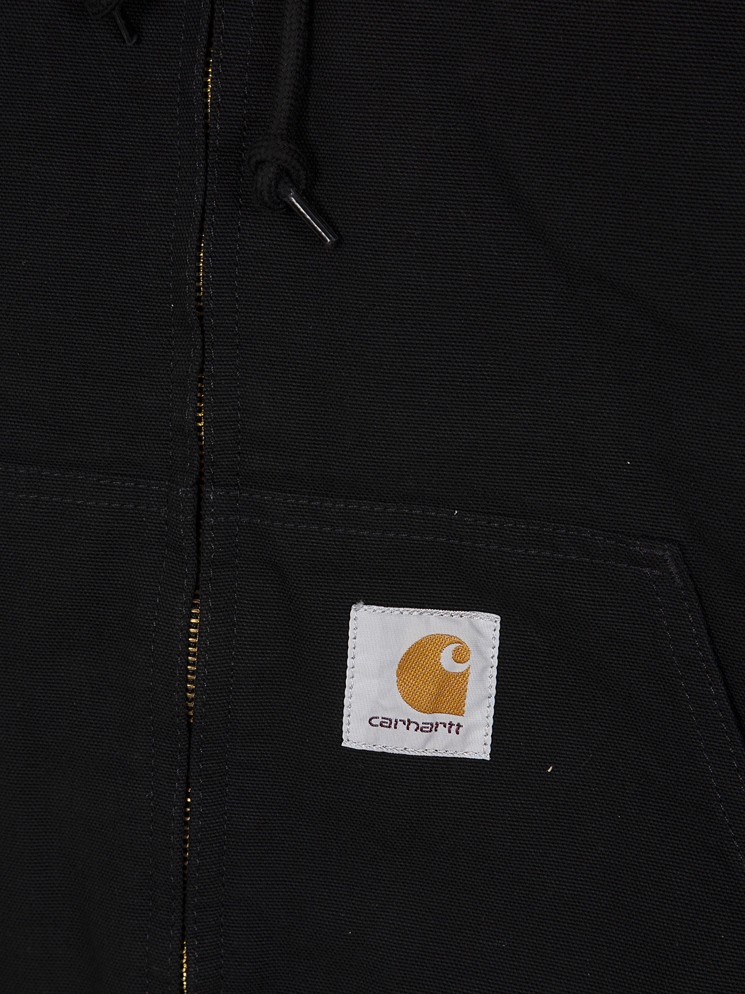 Carhartt Black Og Active Hooded Jacket In Black