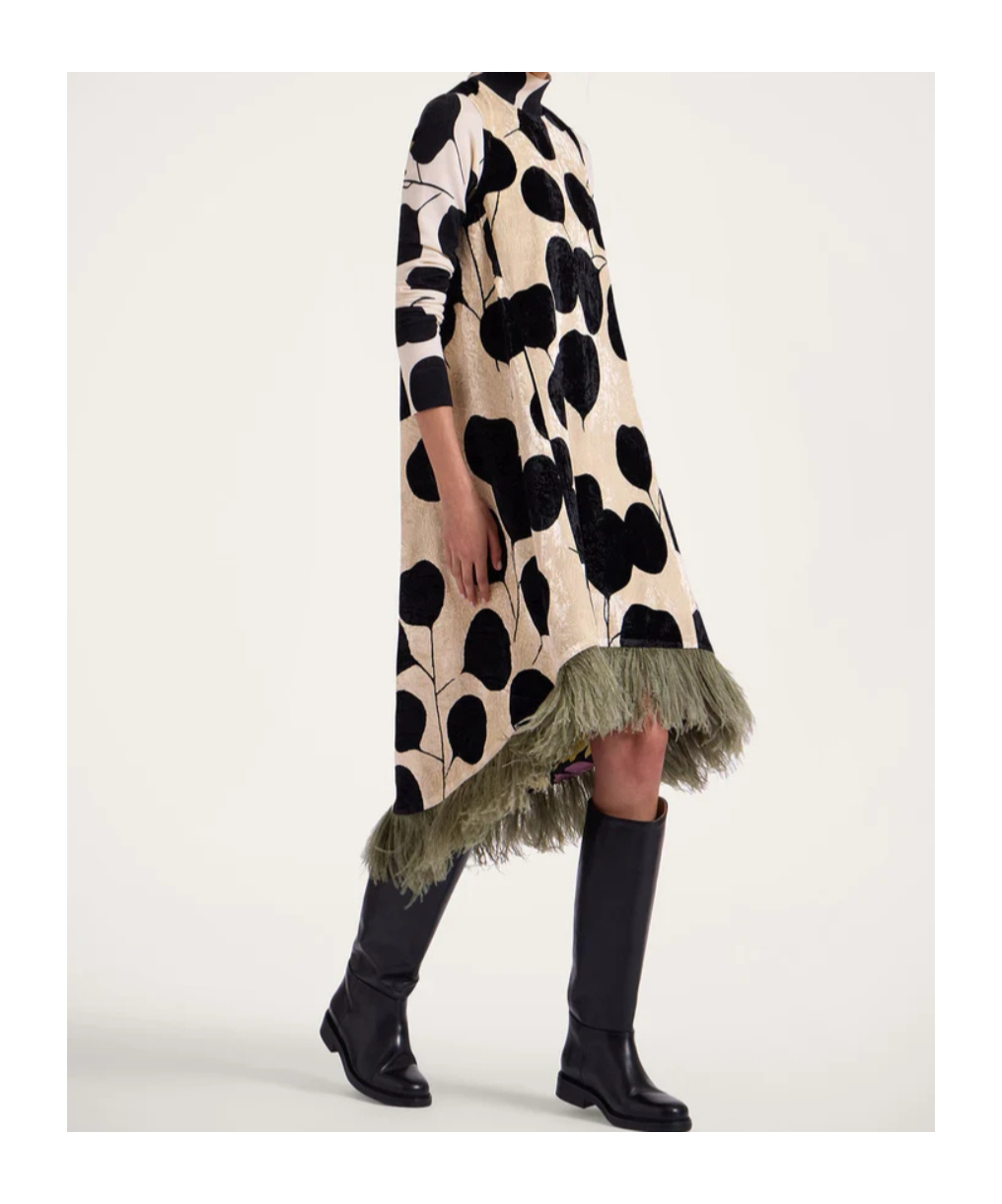 La Doublej La Scala Midi Dress In Multi