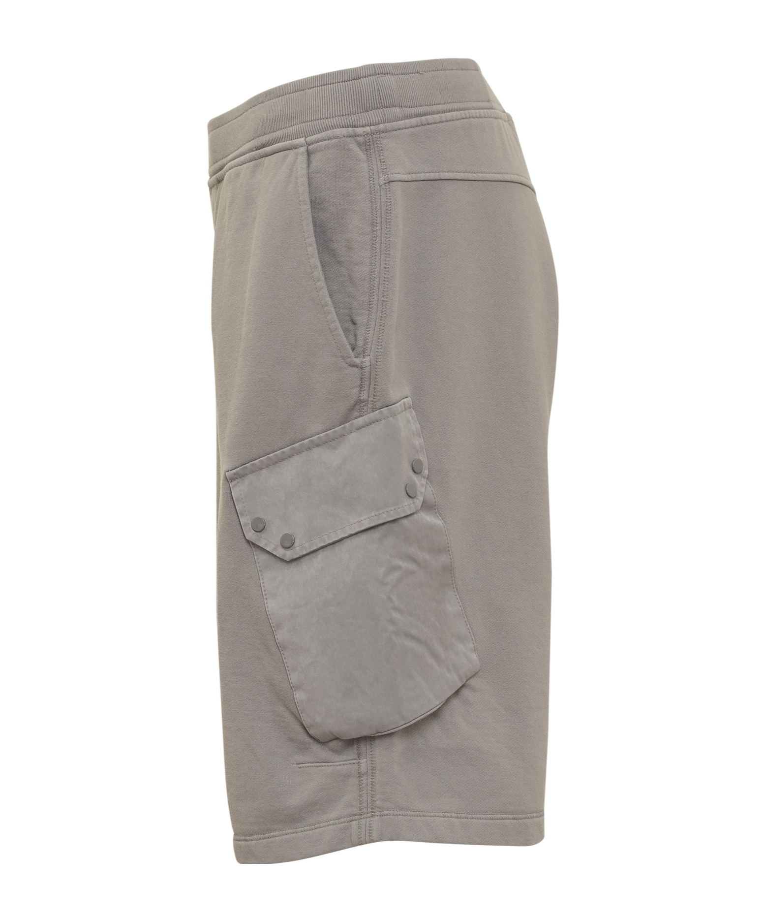Ten C Shorts With Elastic Waistband In Gray