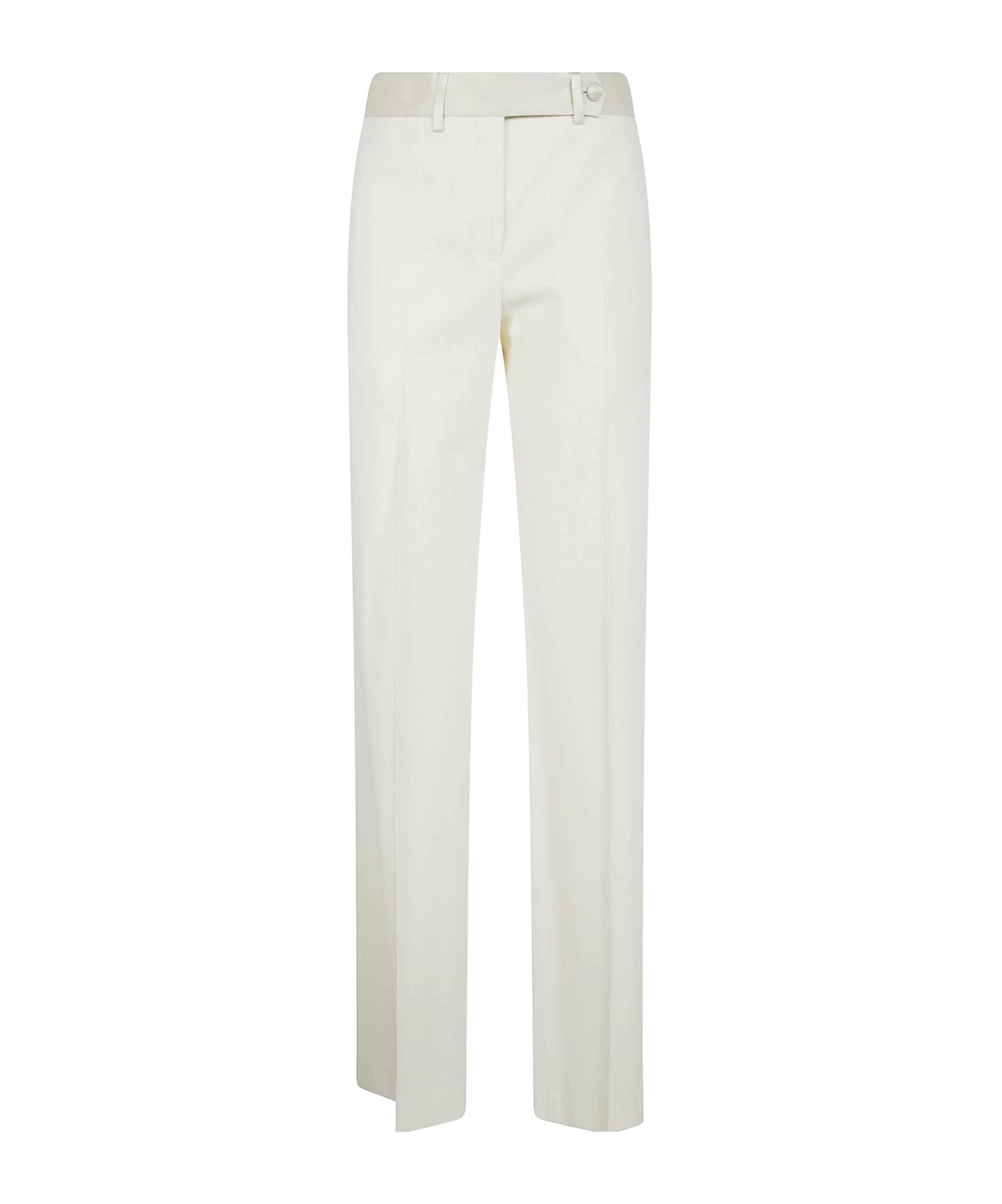 Paul Smith Belt Loops Slacks In Off White