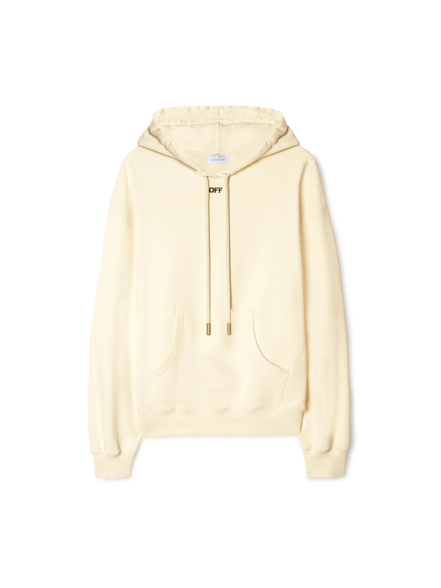 Off-white Off White 'cloud Arrow' Hoodie In Nude