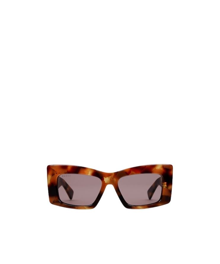 Gucci Square Sunglasses In Nude