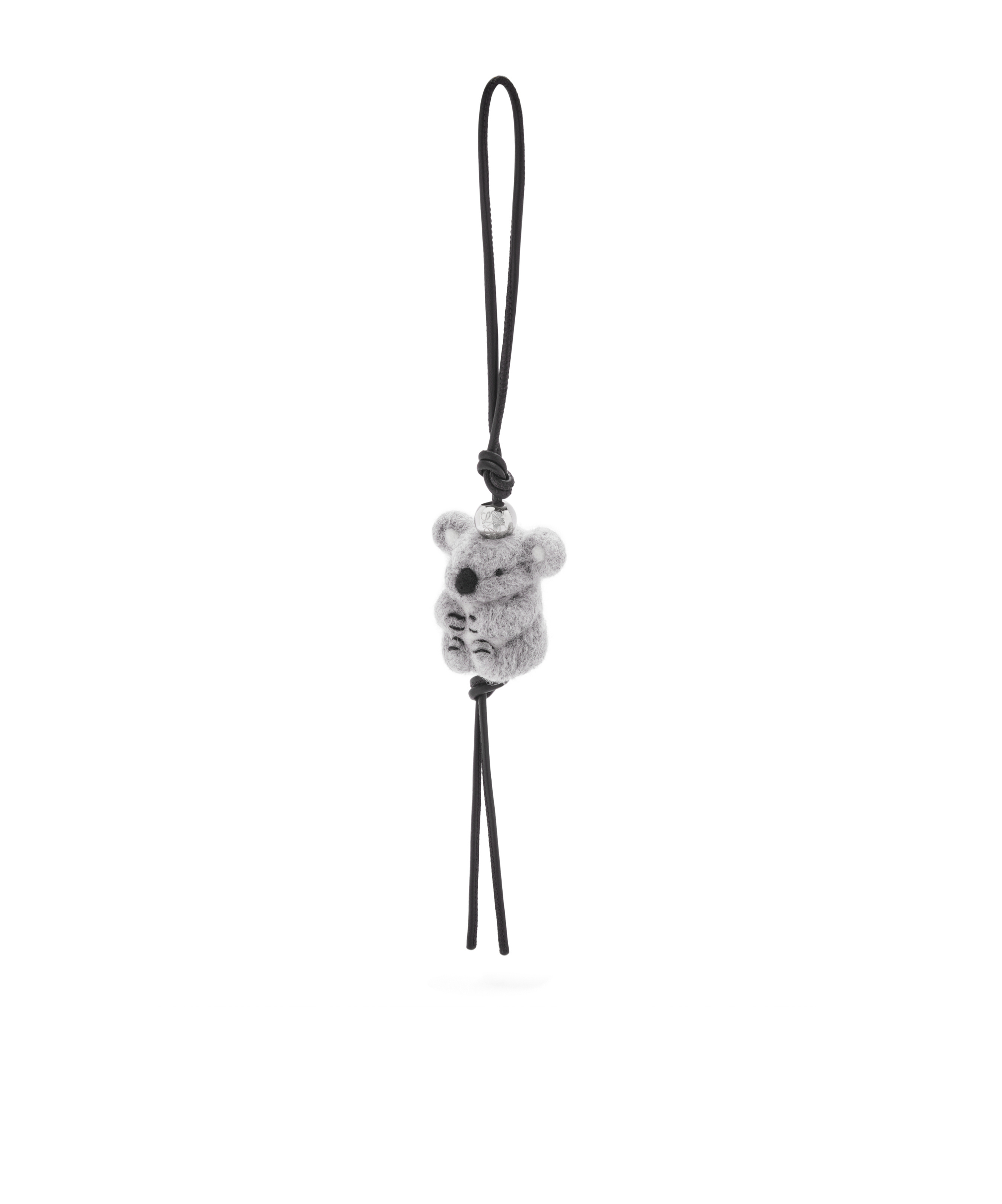 Loewe Koala Charm In Felt And Calfskin