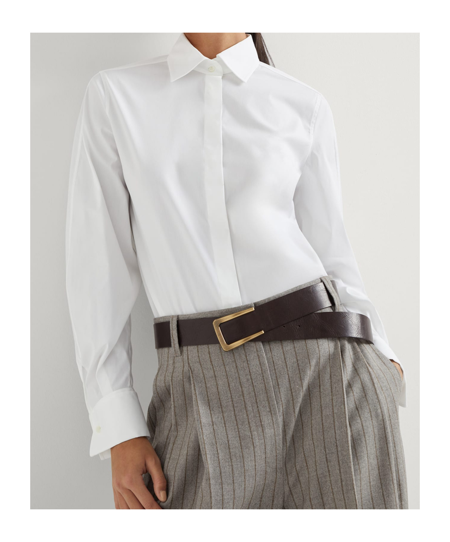Brunello Cucinelli Shirt In White