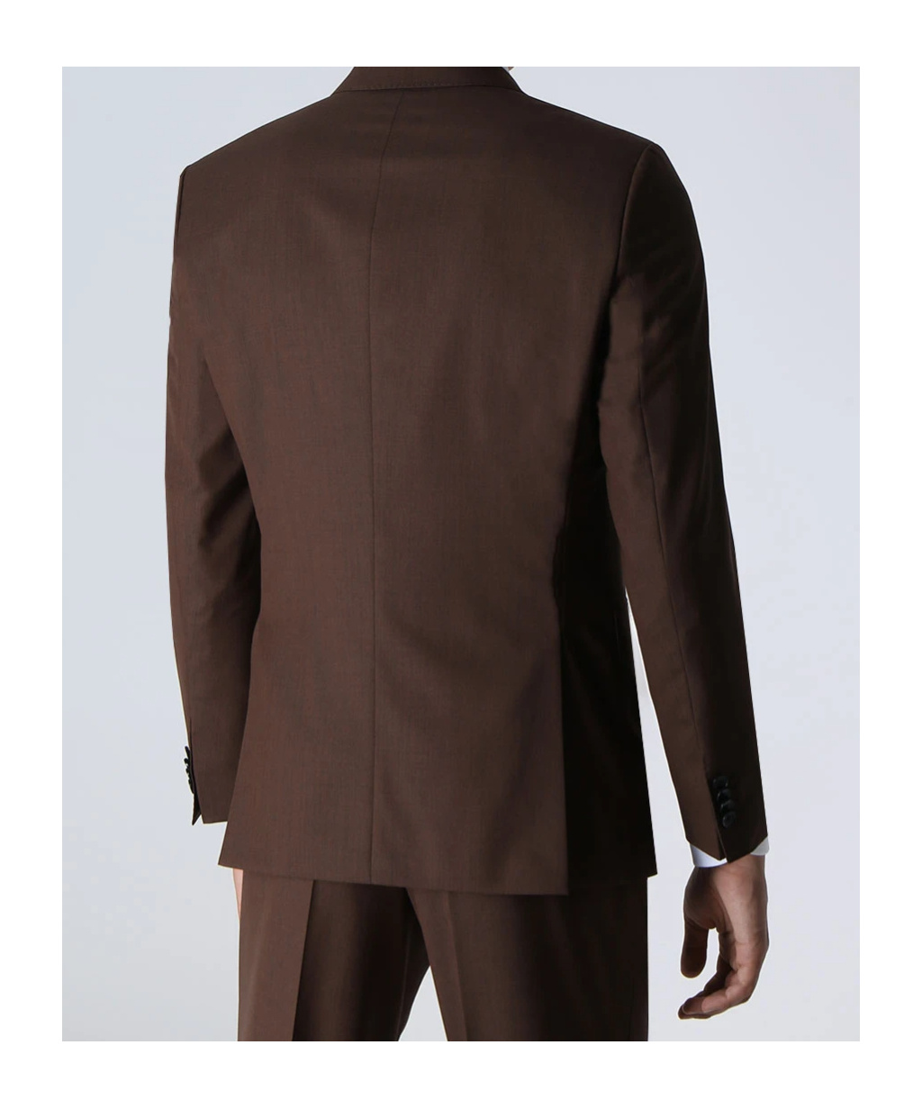 Hugo Boss Long-sleeved Suit In Red