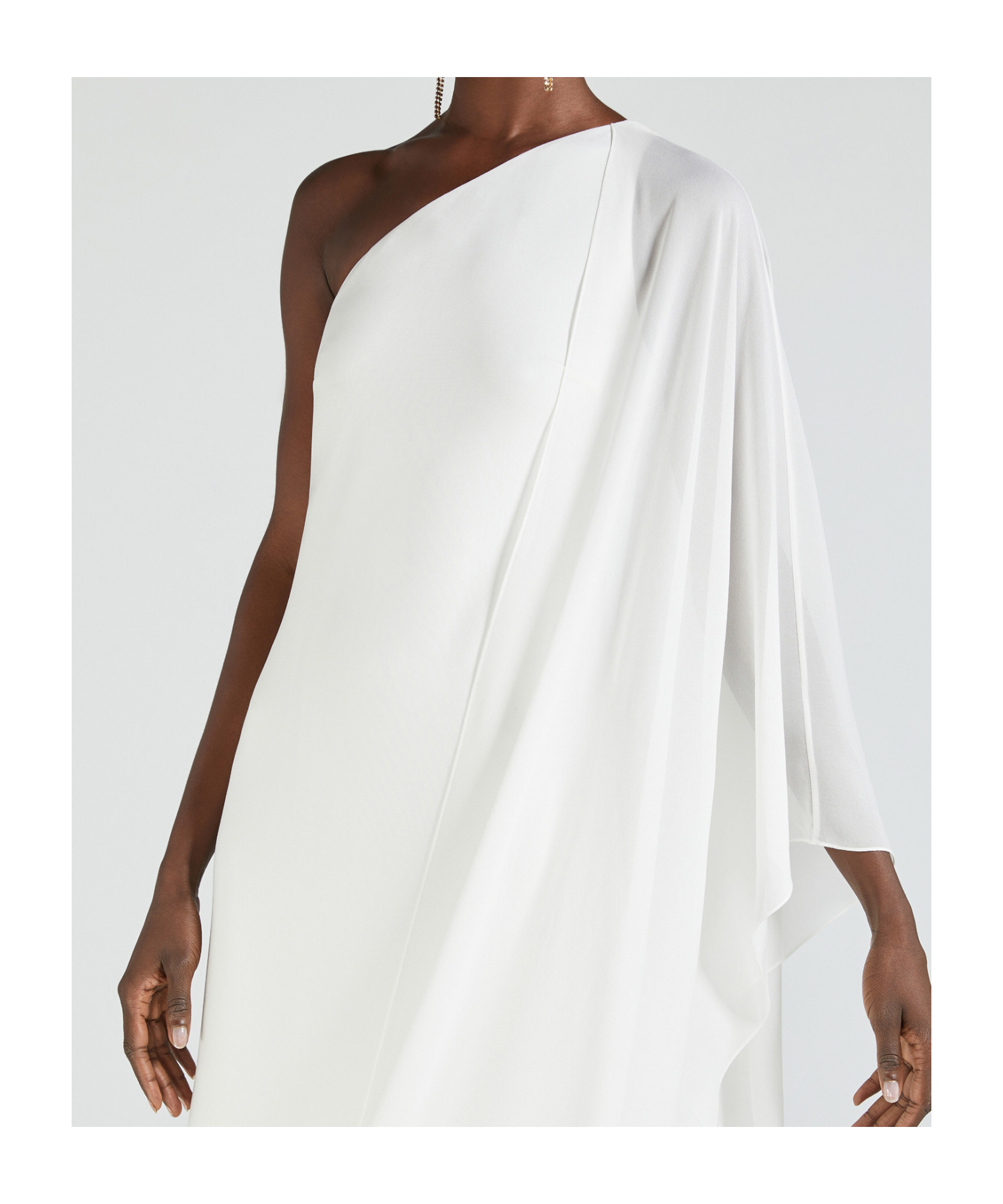 Max Mara Cady Dress In White