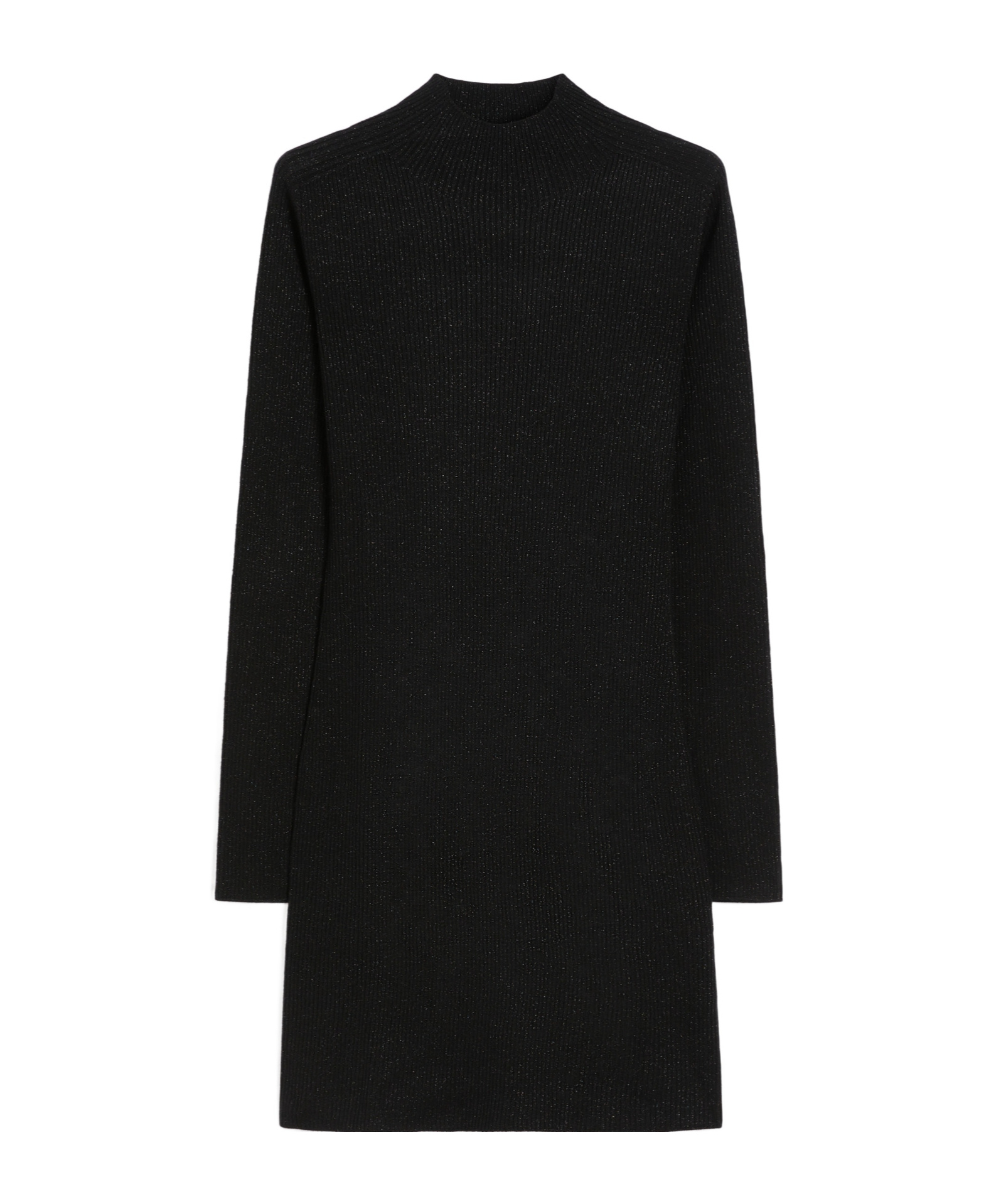 Weekend Max Mara Long-sleeved Dress In Black