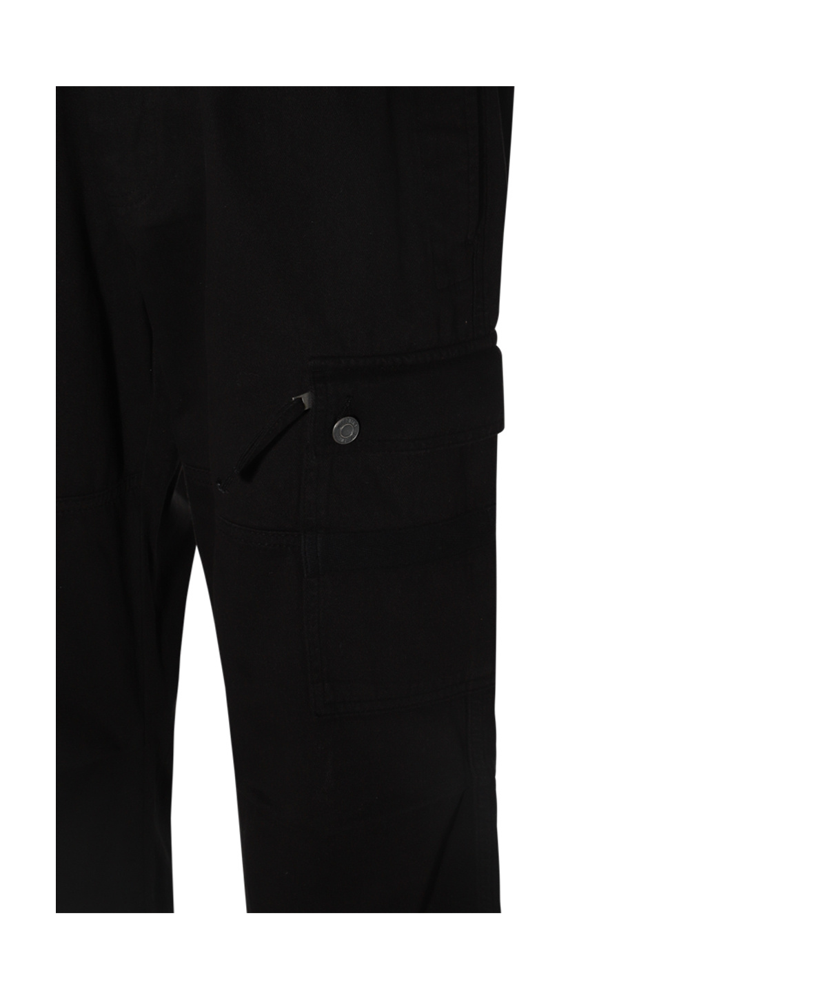 MOSCHINO MOSCHINO TAPERED-LEG DRAWSTRING ANKLES CARGO TROUSERS