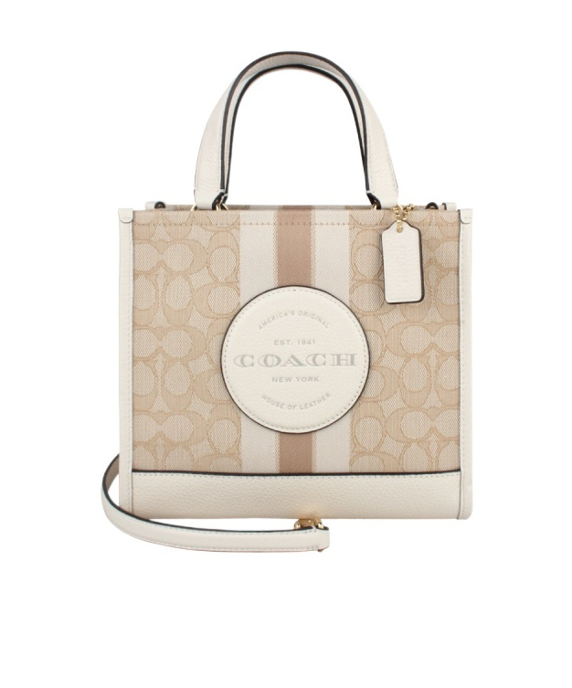 Coach Adjustable Shoulder Strap Shoulder Bag In Nude