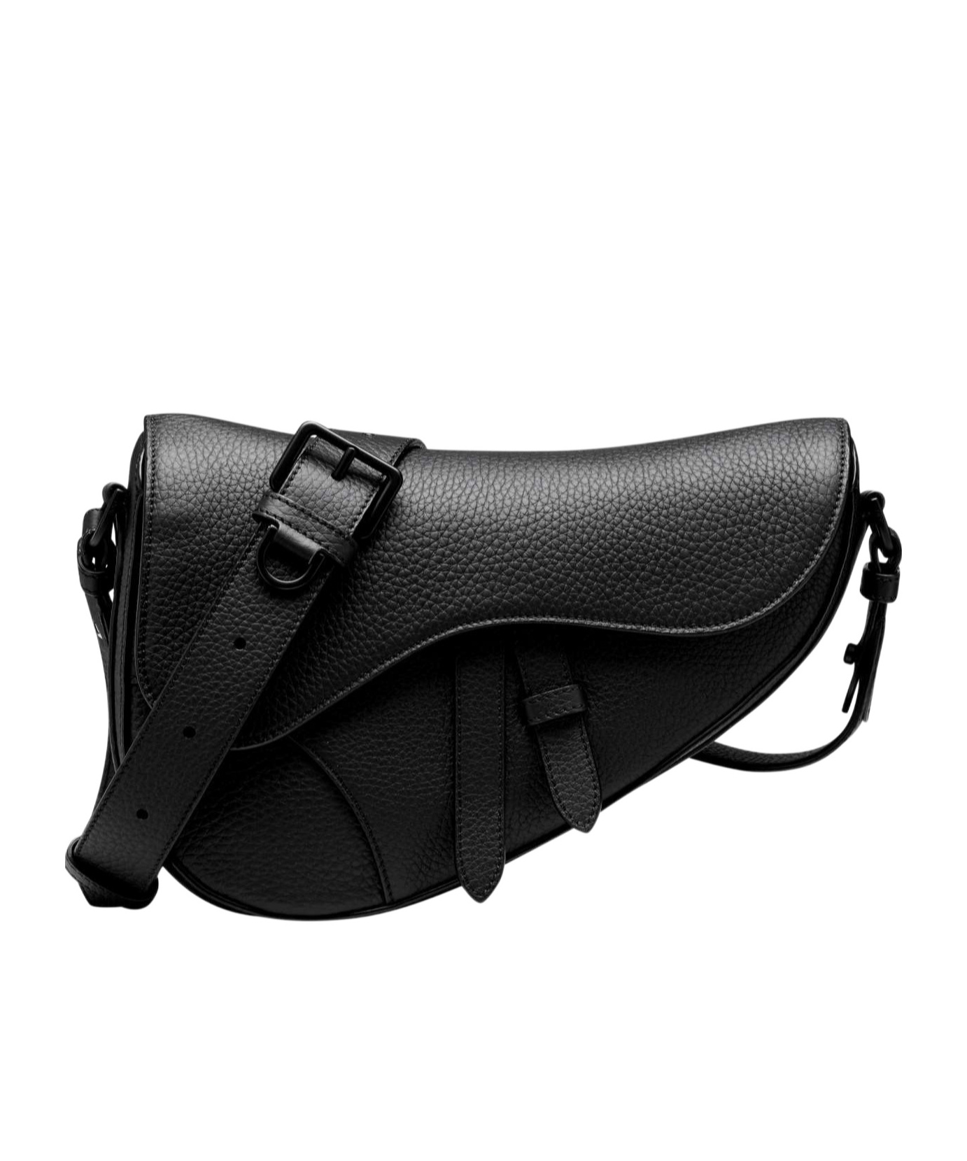 Dior Saddle Bag In Black