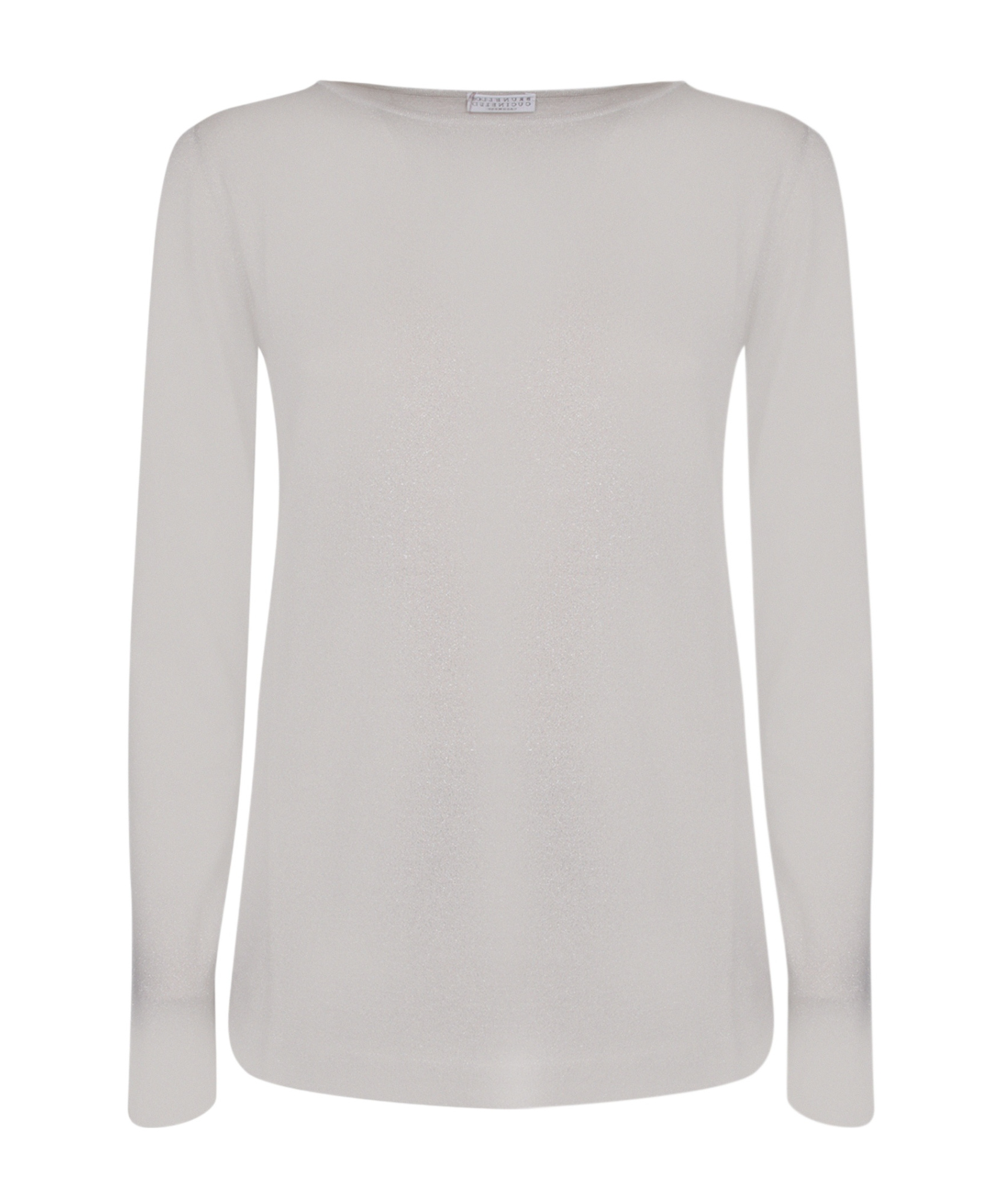Brunello Cucinelli Lurex-detailing Sweater In White