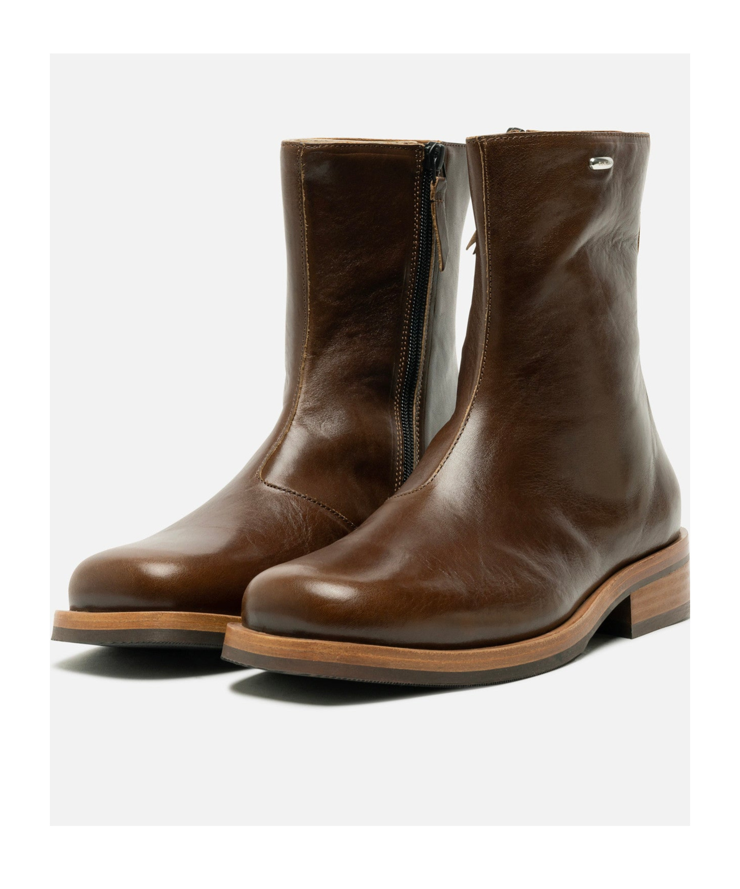Our Legacy Logo Boots In Brown