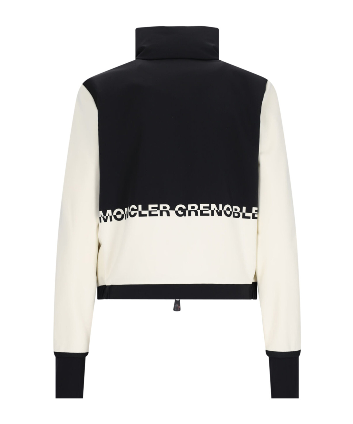 Shop Moncler Padded Ski Jacket In White